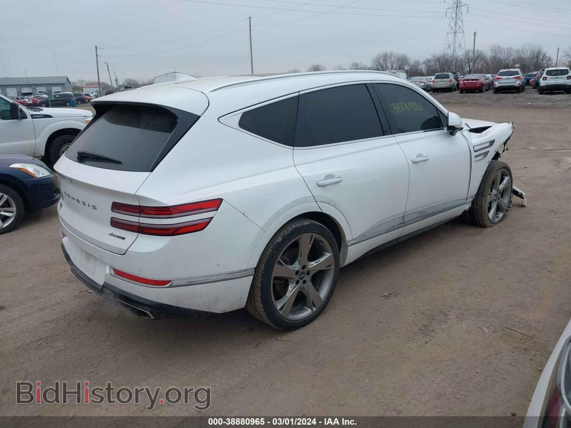 2021 GENESIS GV80 - VIN: KMUHCESC4MU071664 - Фото 4