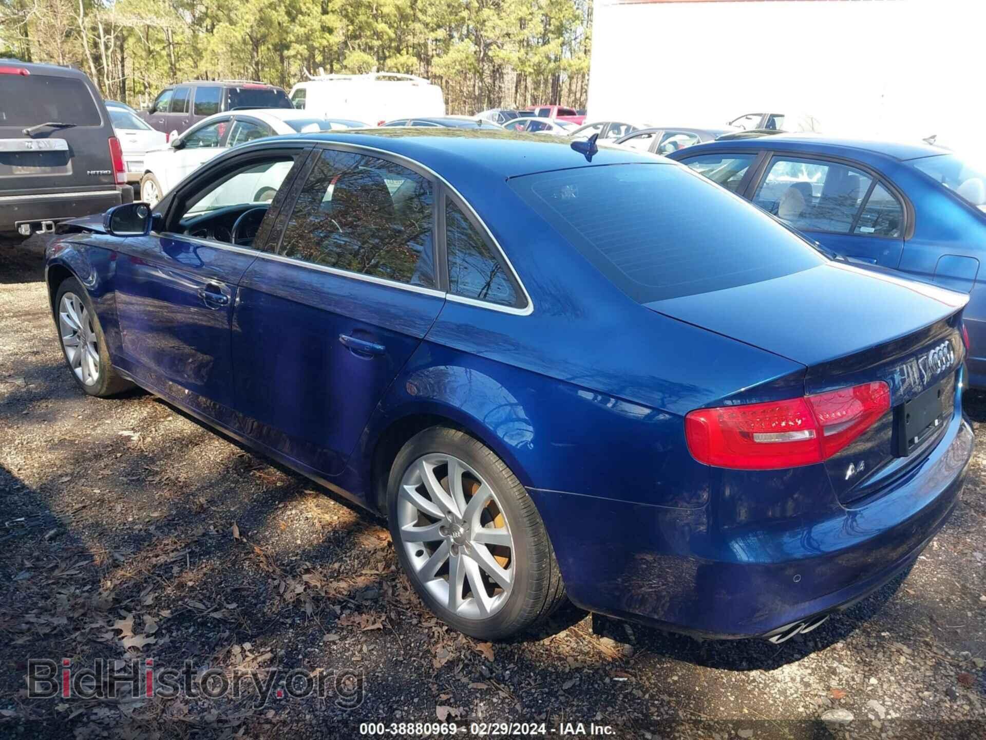 2013 AUDI A4 - VIN: WAUEFAFL5DN013277 - Фото 3