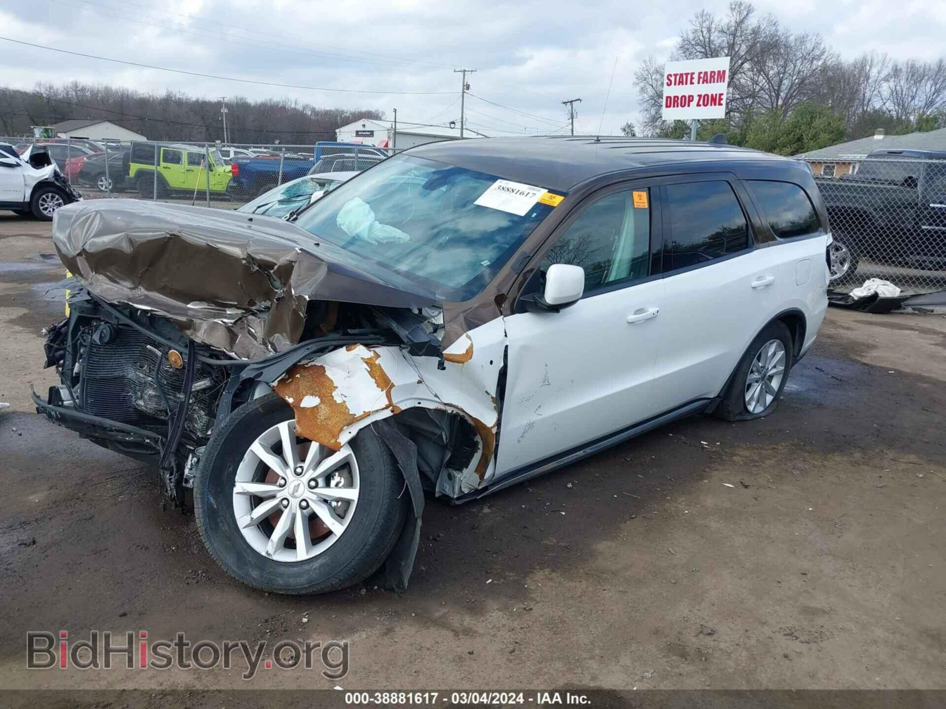 2020 DODGE DURANGO - VIN: 1C4SDJFT7LC368263 - Фото 2