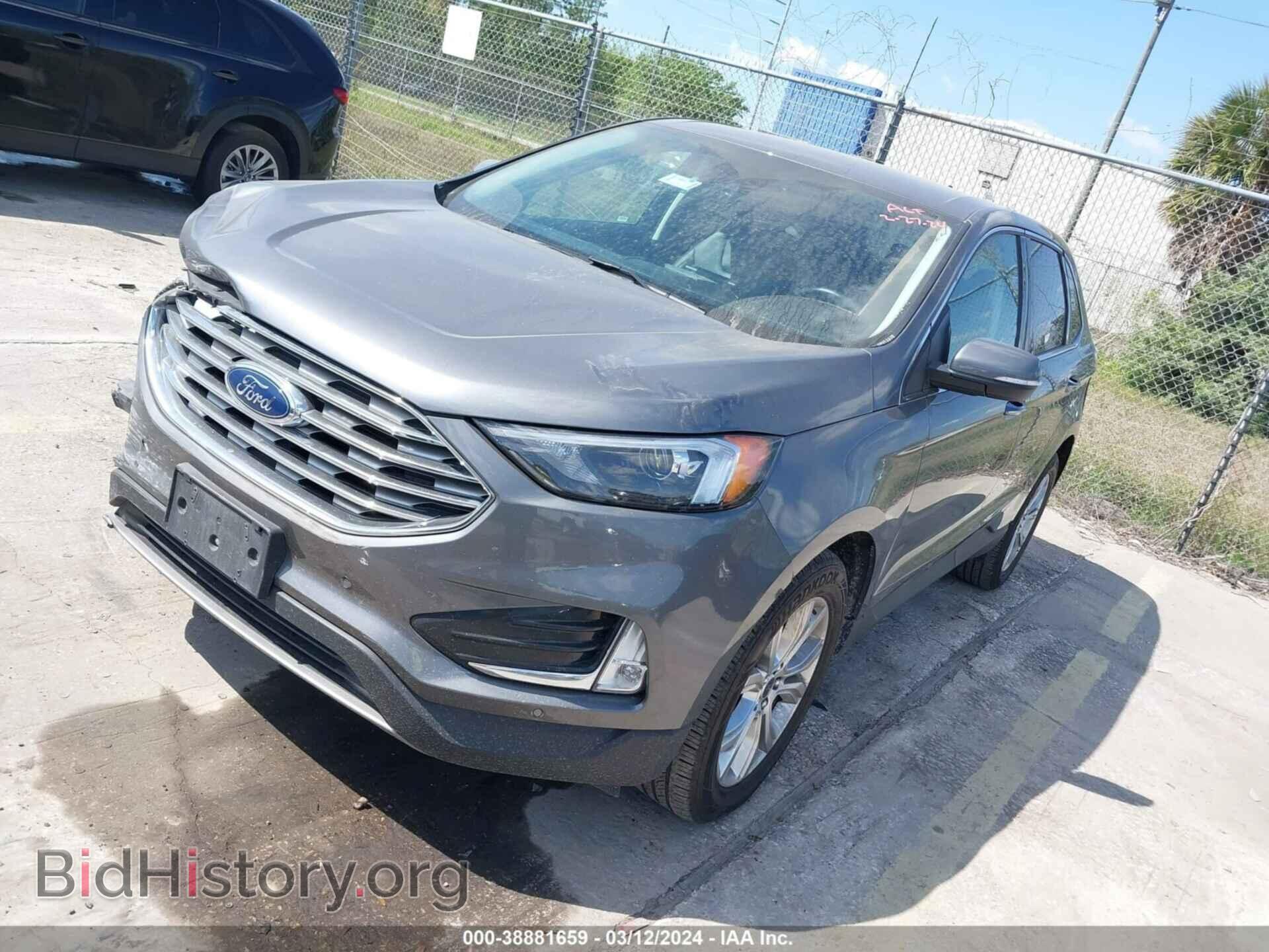 2022 FORD EDGE - VIN: 2FMPK4K91NBB04378 - Фото 2