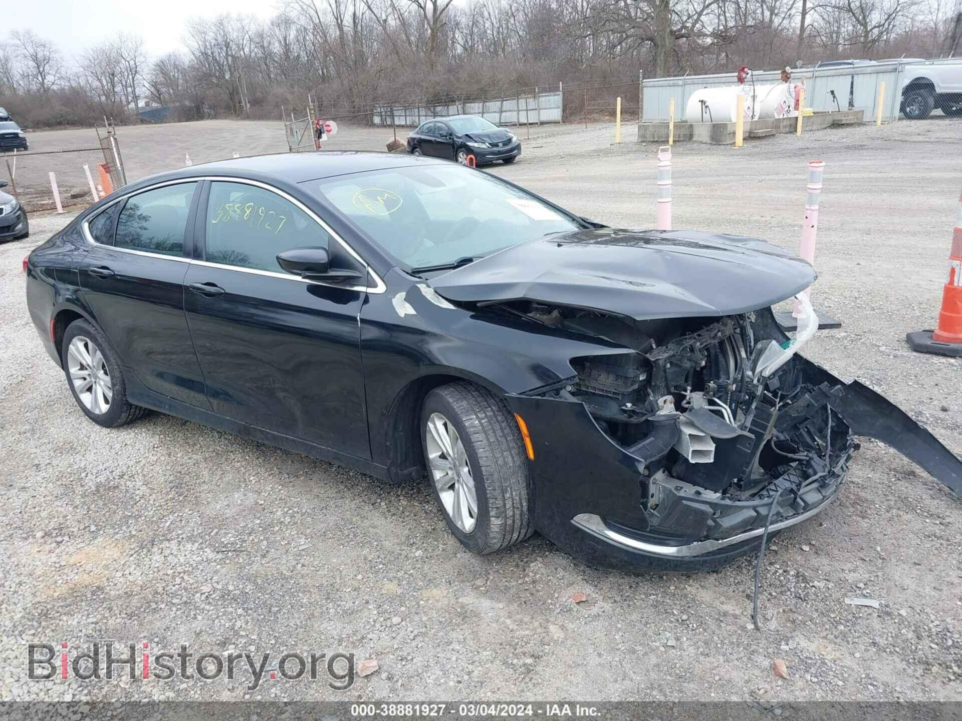 Фотография 1C3CCCAB2FN561340 - CHRYSLER 200 2015