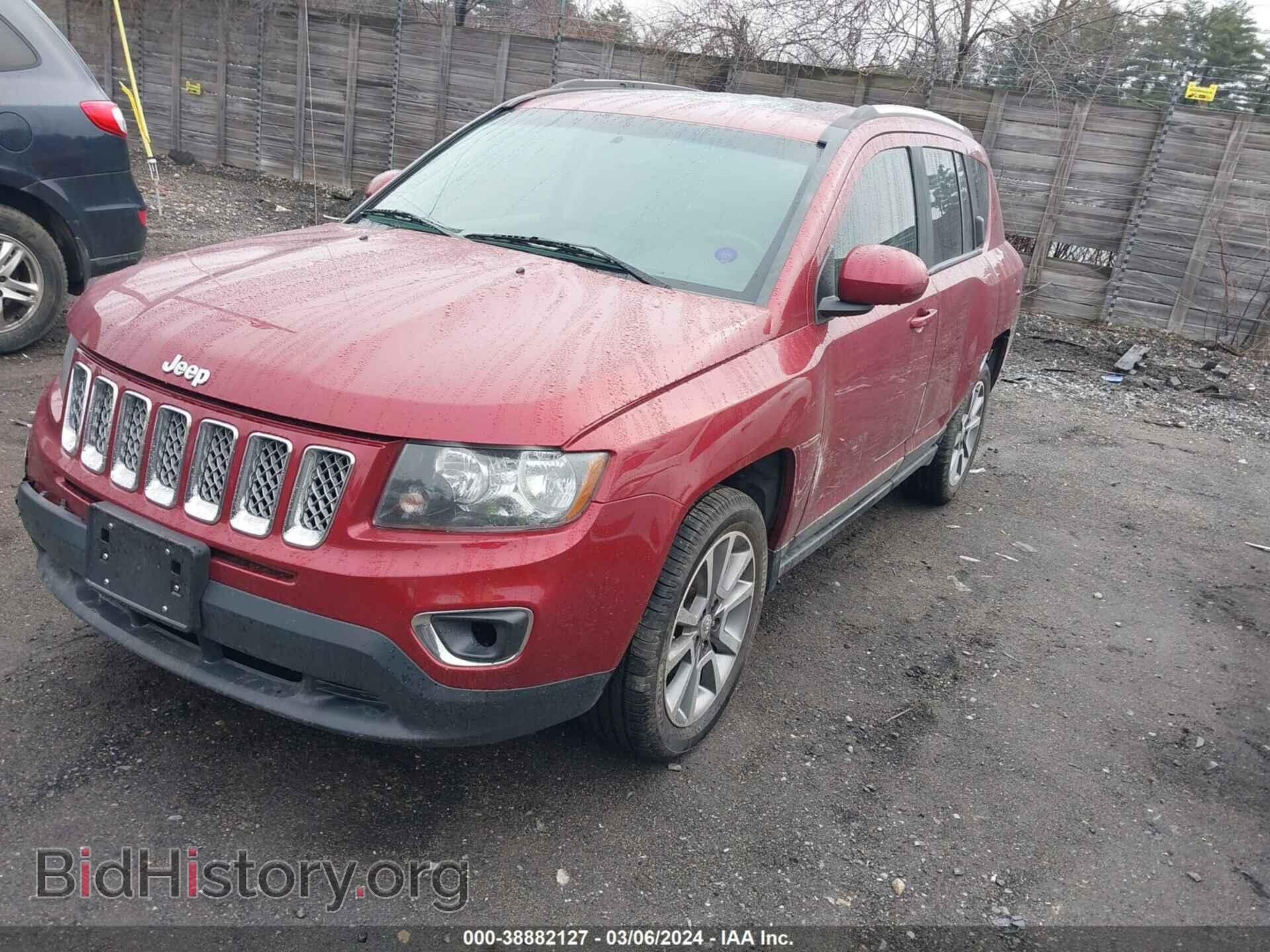 2016 JEEP COMPASS - VIN: 1C4NJCEA2GD590565 - Фото 2