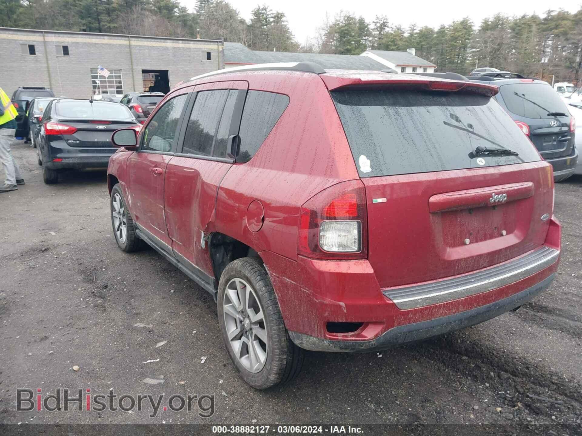 2016 JEEP COMPASS - VIN: 1C4NJCEA2GD590565 - Фото 3
