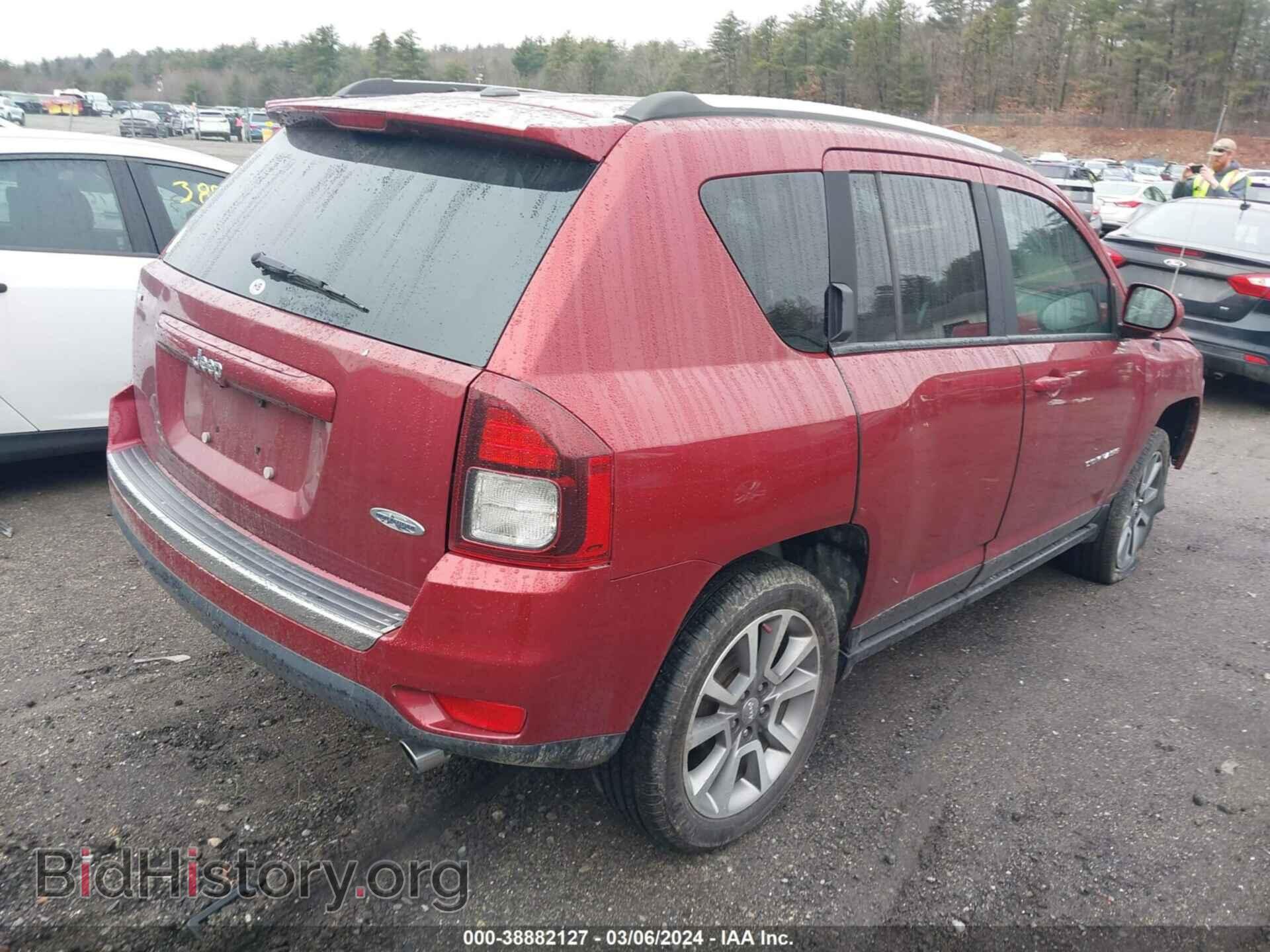 2016 JEEP COMPASS - VIN: 1C4NJCEA2GD590565 - Фото 4