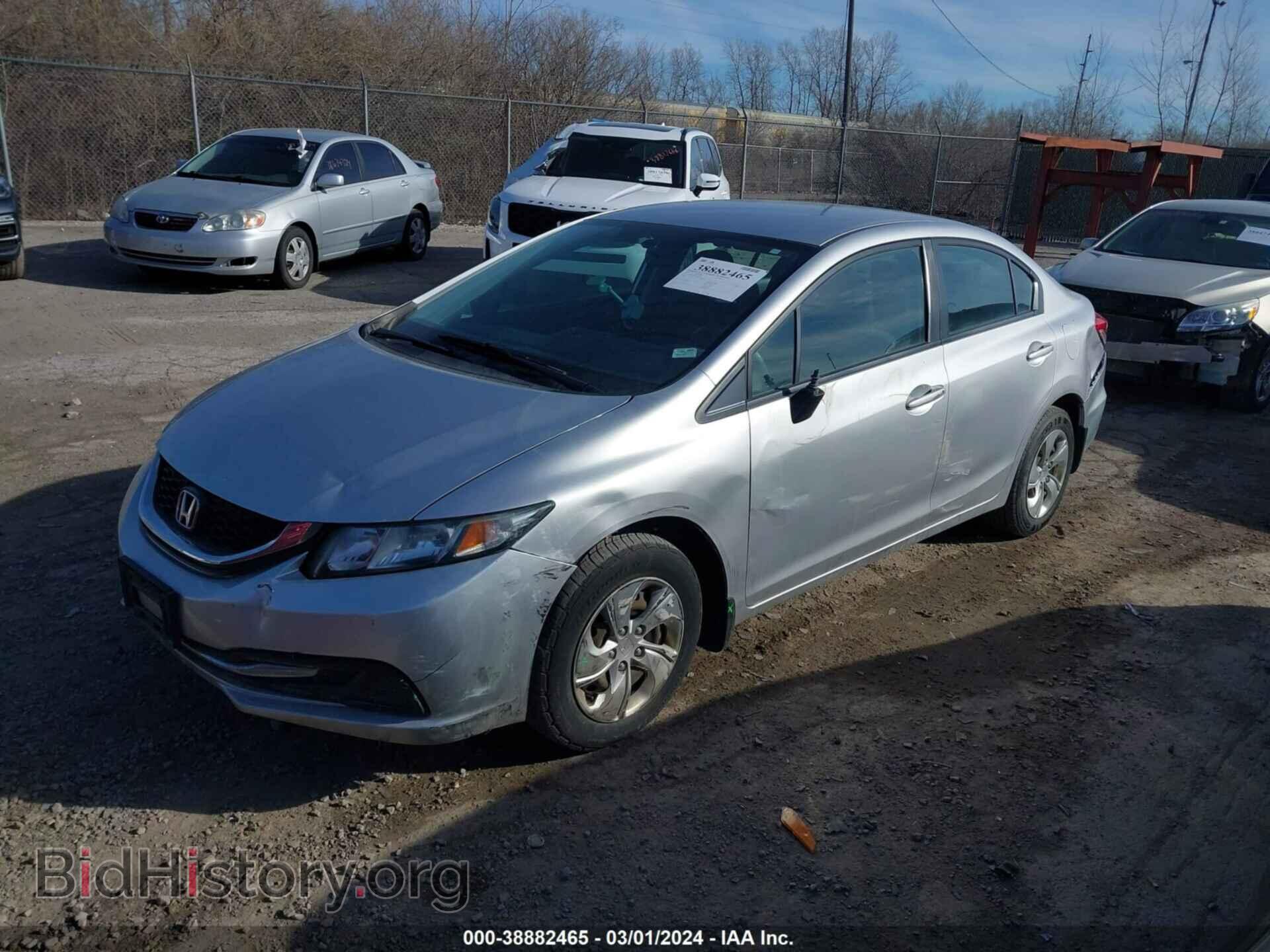 2015 HONDA CIVIC - VIN: 19XFB2F50FE114129 - Фото 2