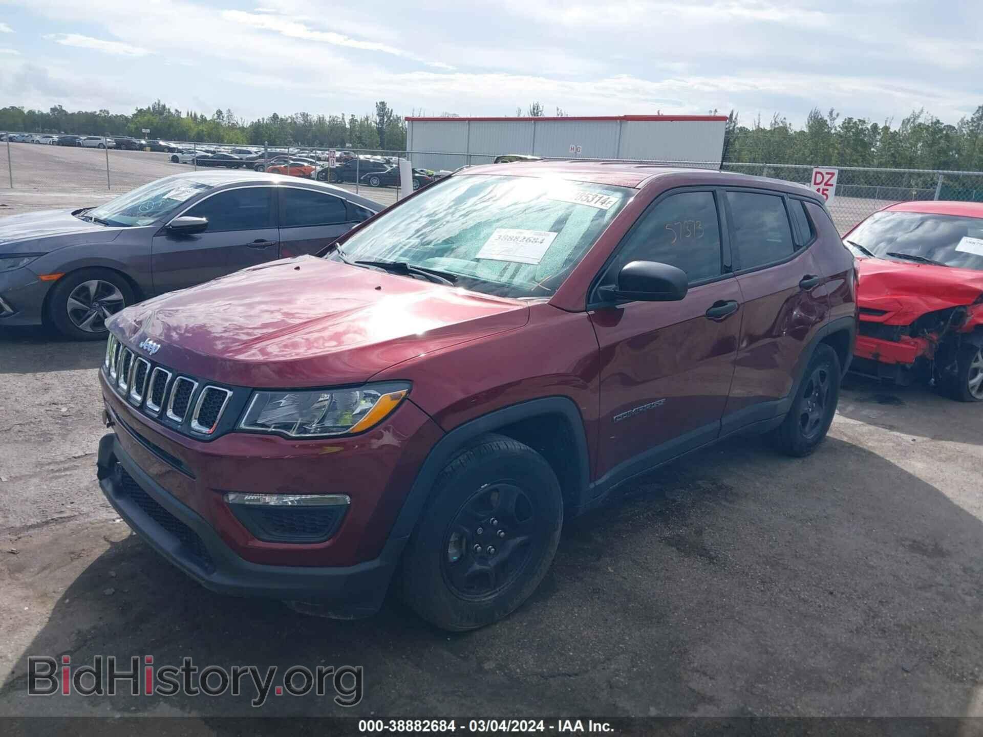 2020 JEEP COMPASS - VIN: 3C4NJCAB7LT253408 - Фото 2