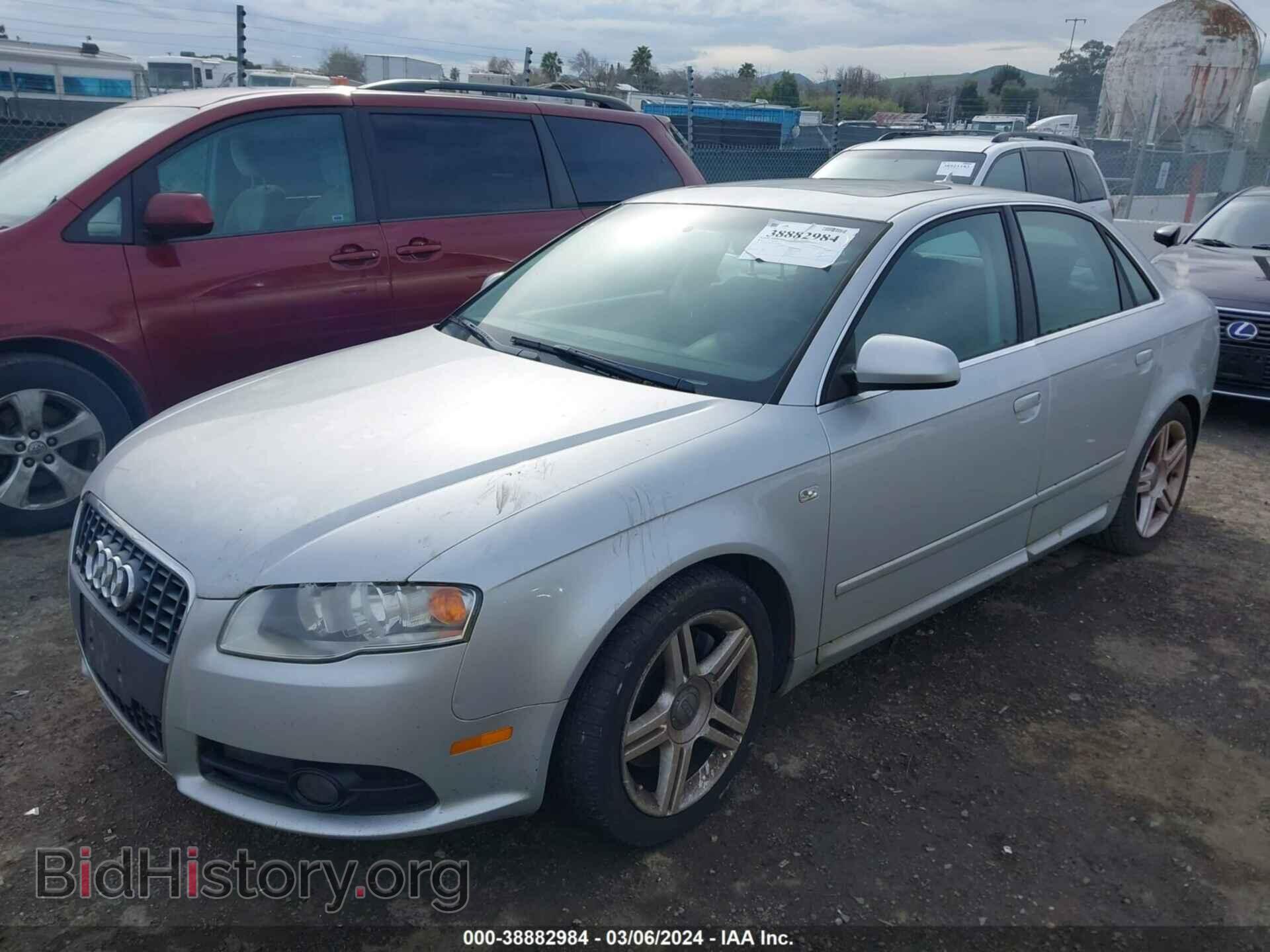 2008 AUDI A4 - VIN: WAUDF78E08A084638 - Фото 2