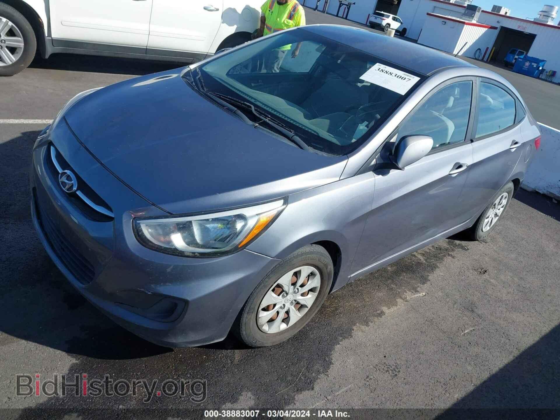 2016 HYUNDAI ACCENT - VIN: KMHCT4AE4GU013712 - Фото 2