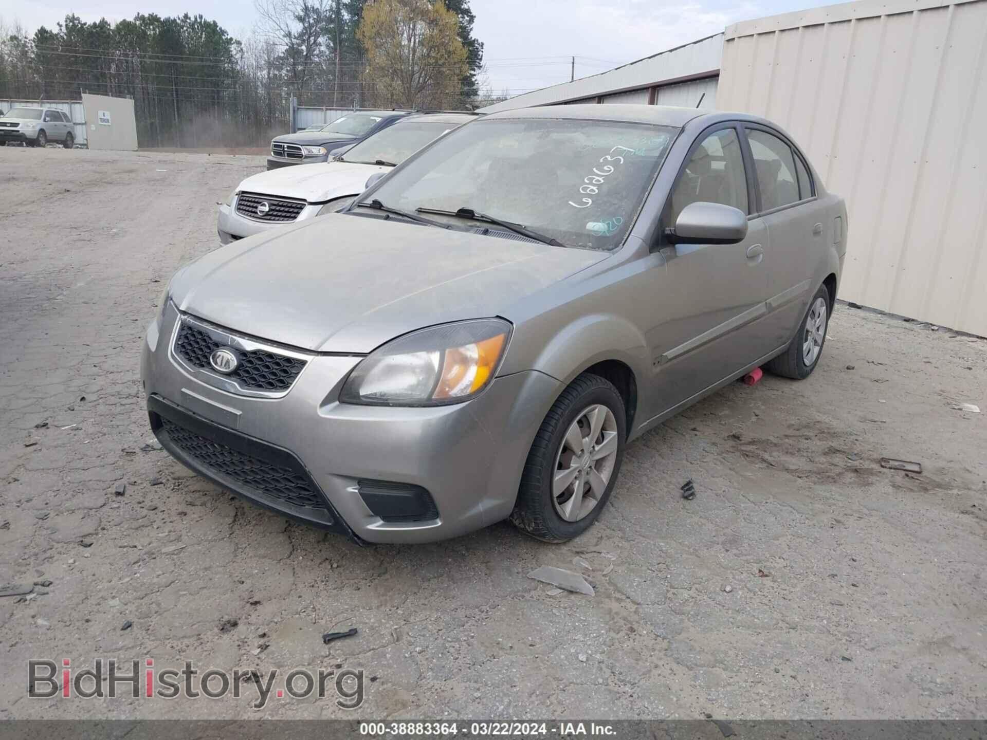 2010 KIA RIO - VIN: KNADH4A32A6622637 - Фото 2