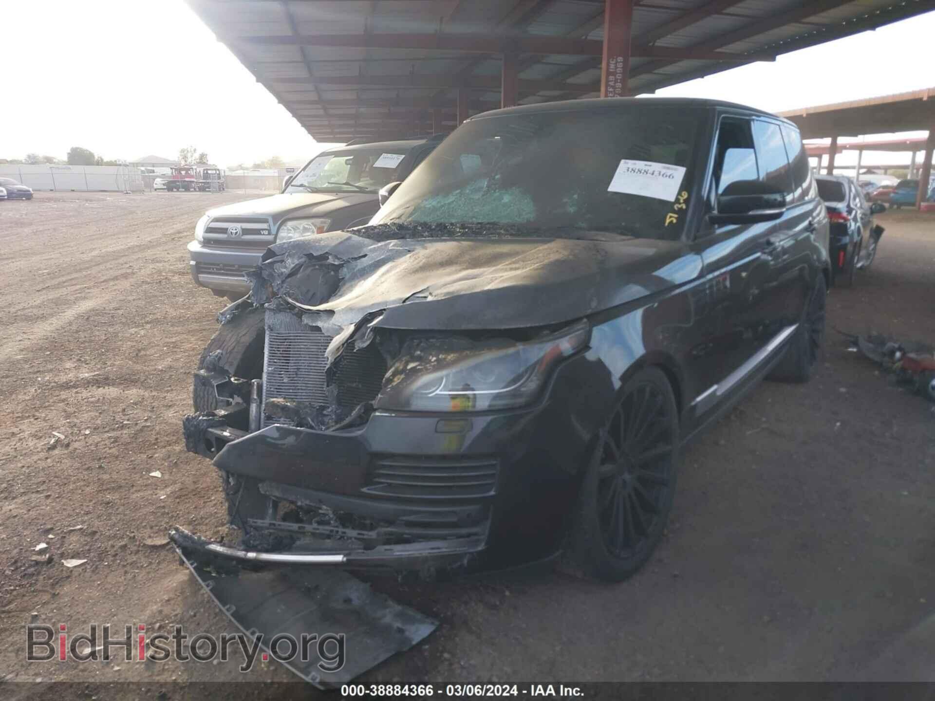 2014 LAND ROVER RANGE ROVER - VIN: SALGS2WF1EA195424 - Фото 2