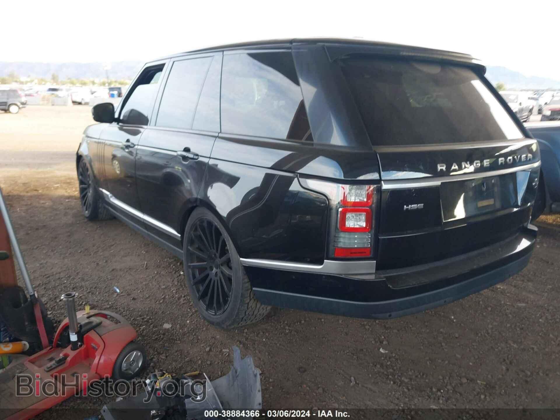 2014 LAND ROVER RANGE ROVER - VIN: SALGS2WF1EA195424 - Фото 3