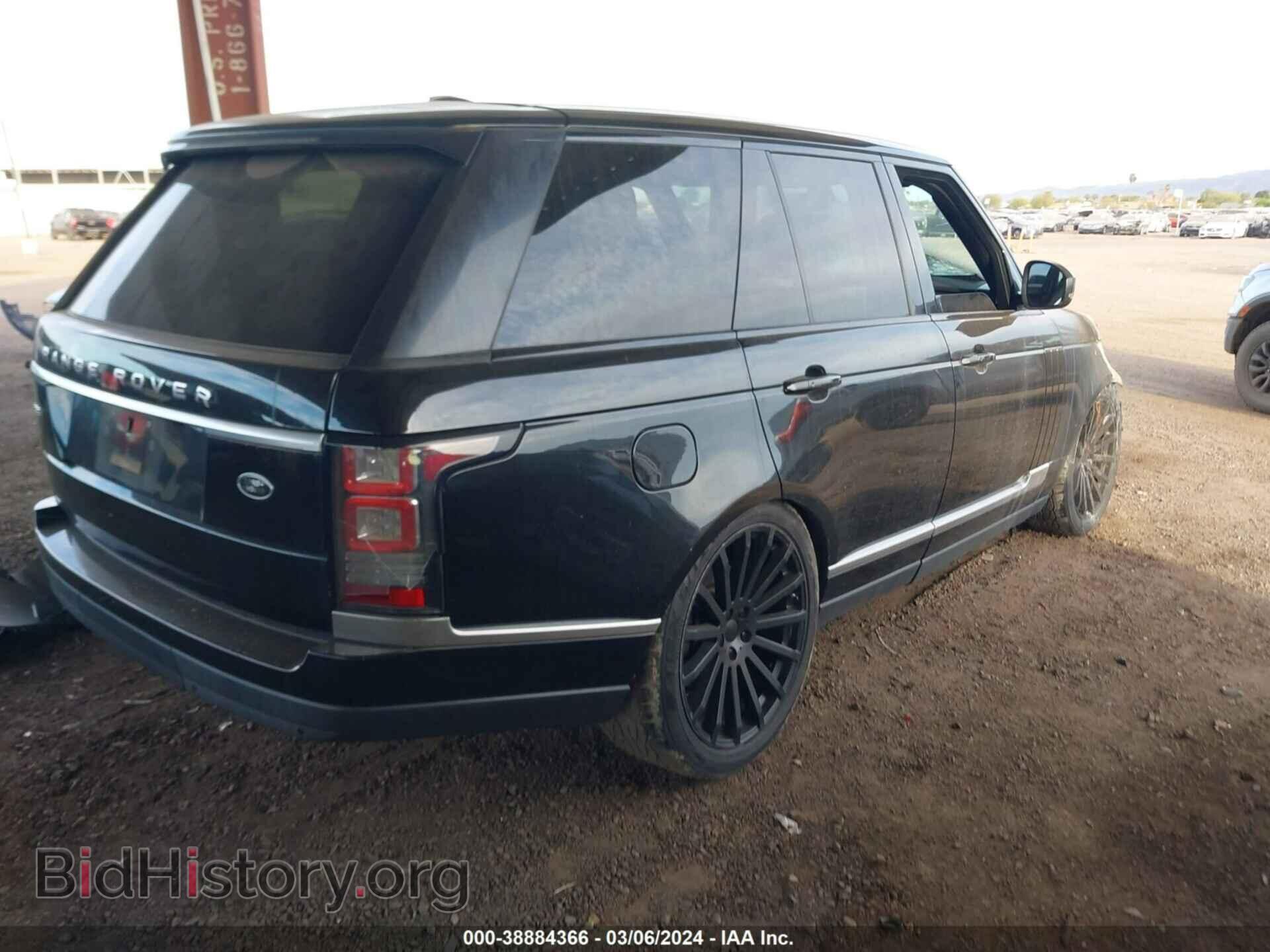 2014 LAND ROVER RANGE ROVER - VIN: SALGS2WF1EA195424 - Фото 4