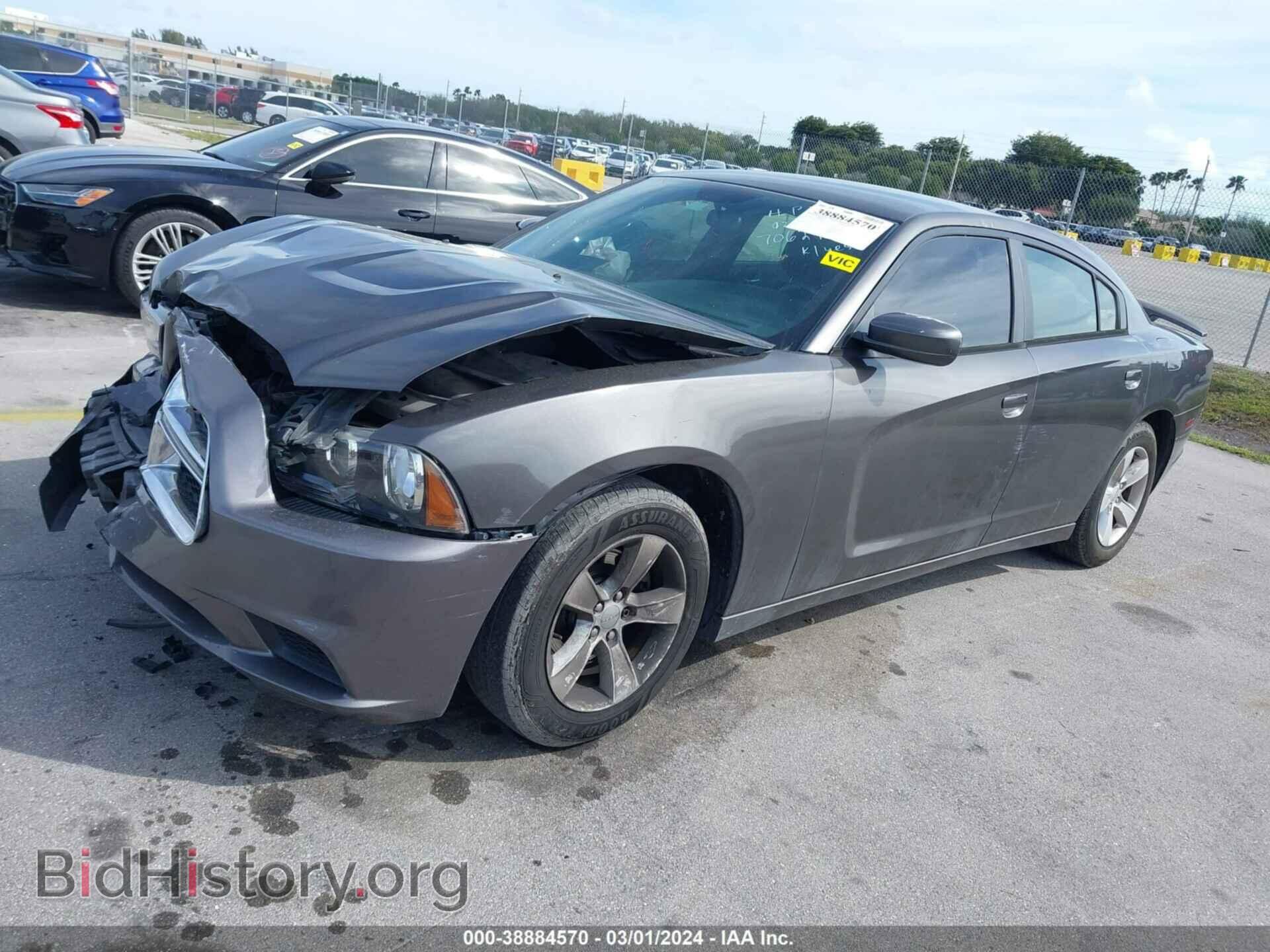 2013 DODGE CHARGER - VIN: 2C3CDXBG5DH706245 - Фото 2