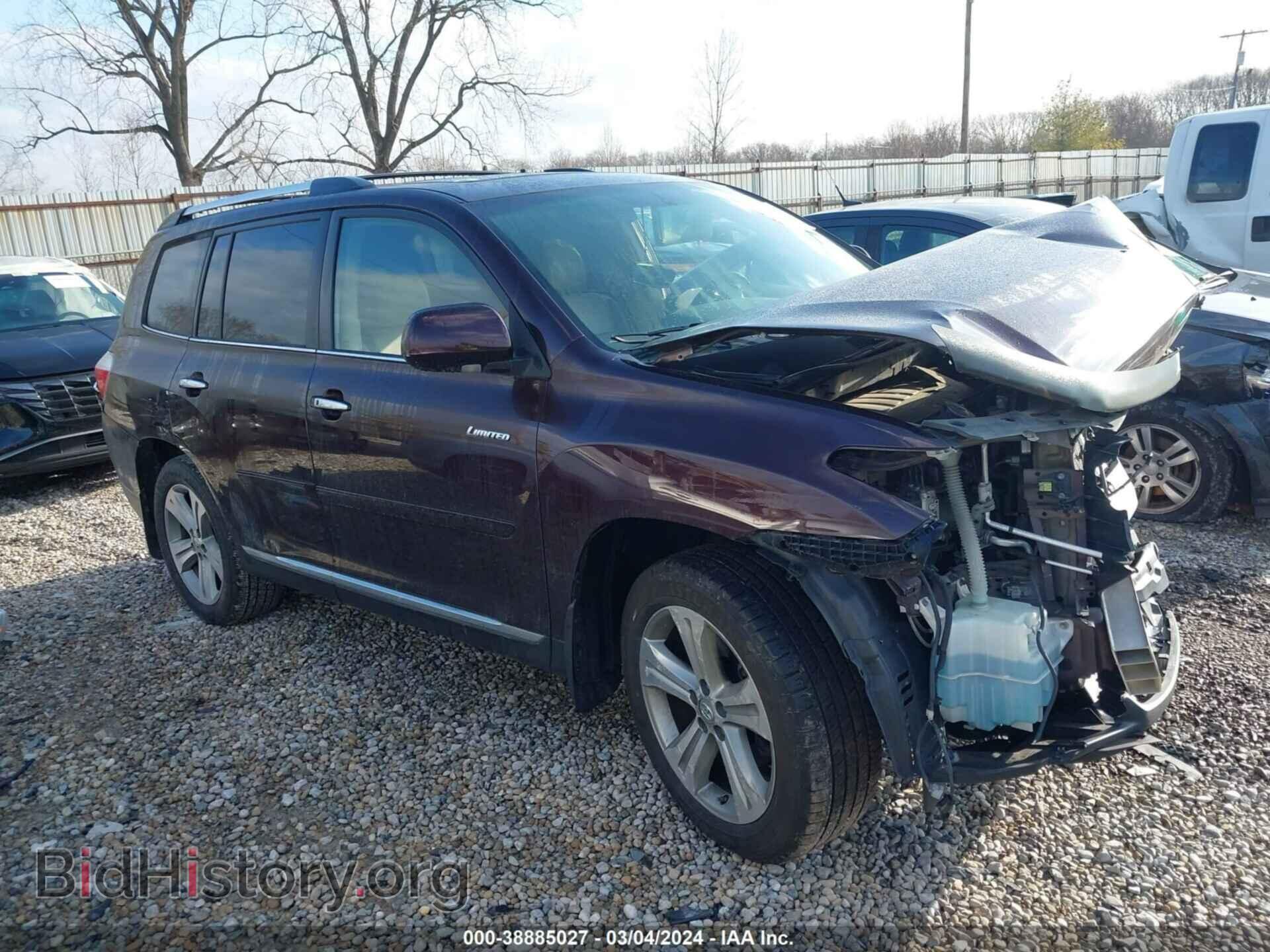 Photo 5TDYK3EH7CS081836 - TOYOTA HIGHLANDER 2012