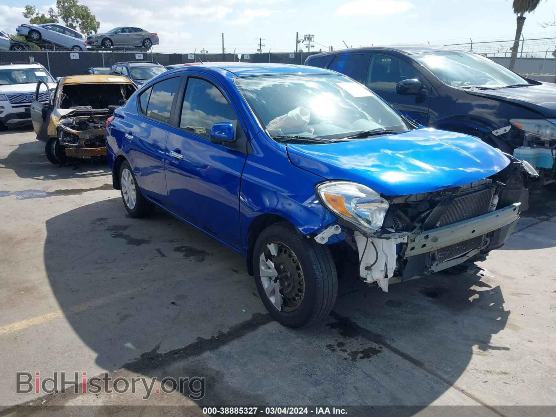 Фотография 3N1CN7AP1CL843489 - NISSAN VERSA 2012
