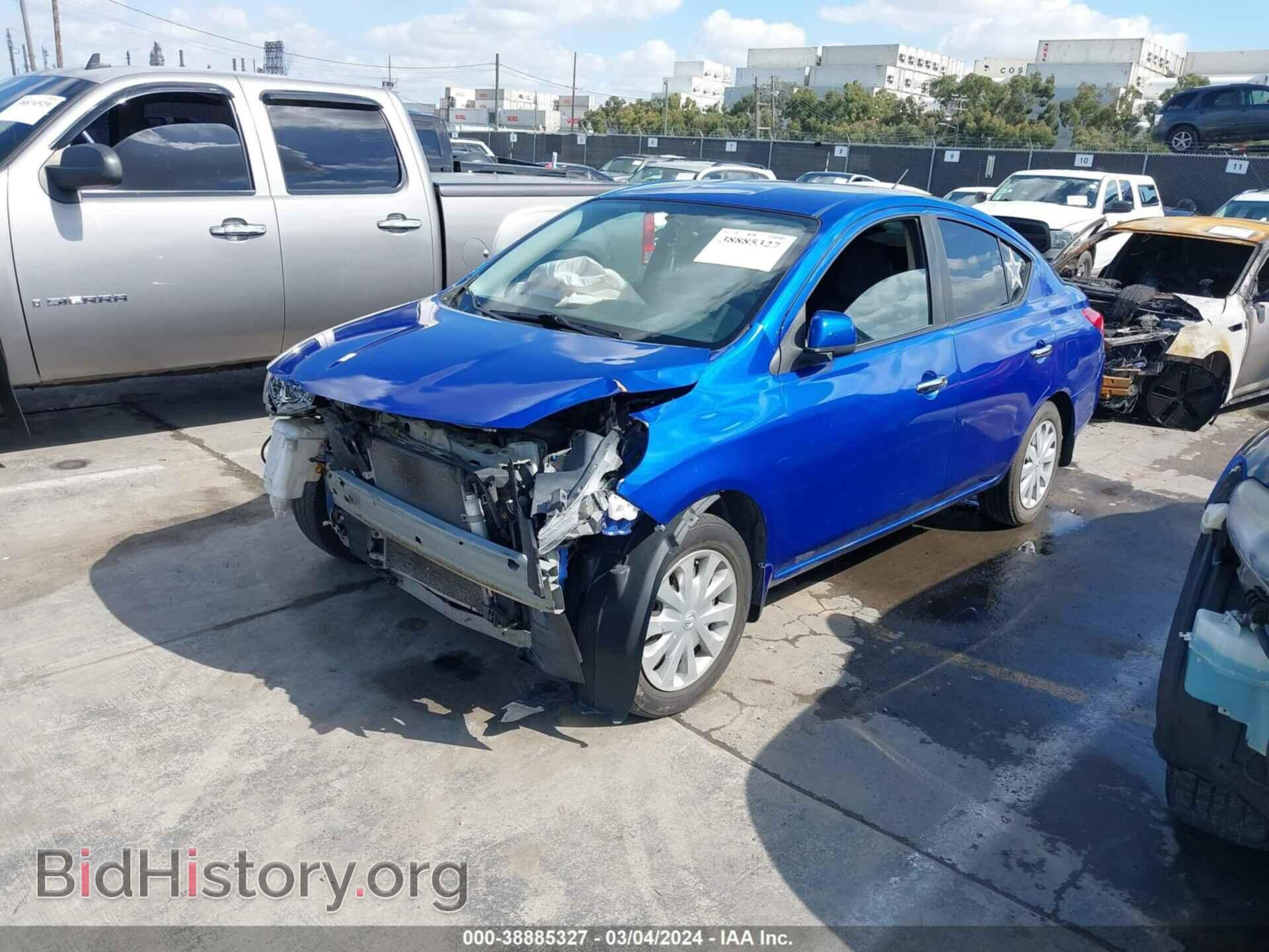 2012 NISSAN VERSA - VIN: 3N1CN7AP1CL843489 - Photo 2