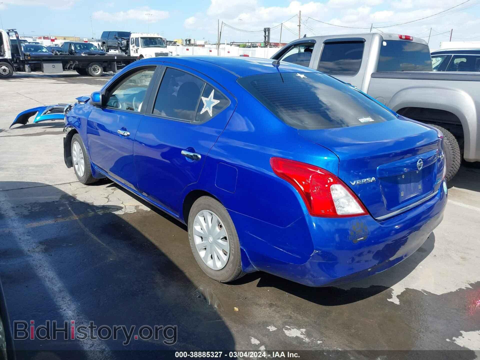2012 NISSAN VERSA - VIN: 3N1CN7AP1CL843489 - Photo 3