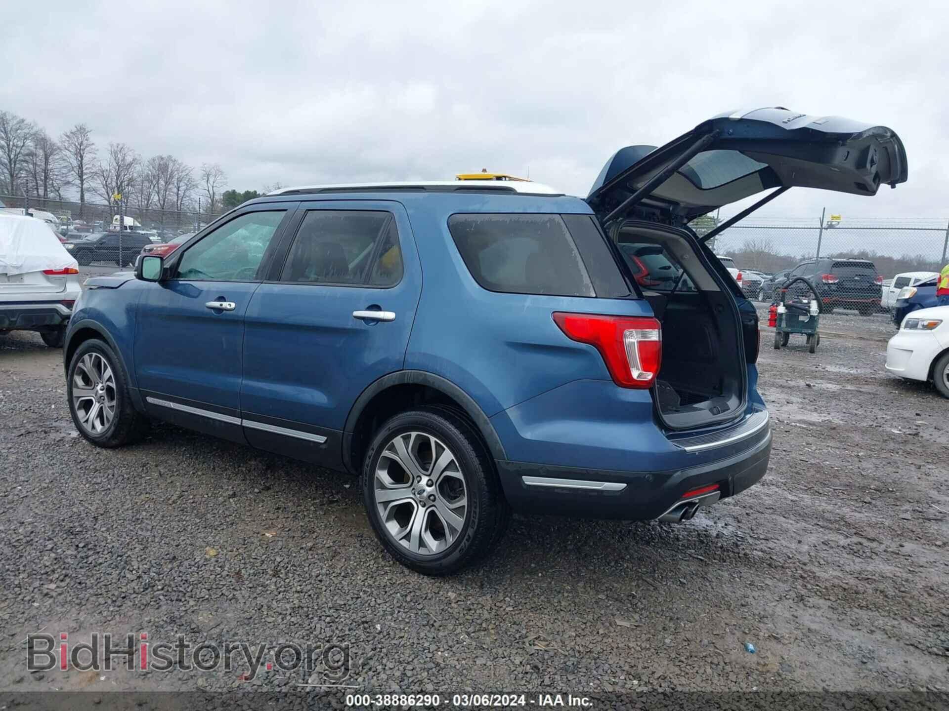 2018 FORD EXPLORER - VIN: 1FM5K8HT9JGB64185 - Фото 3