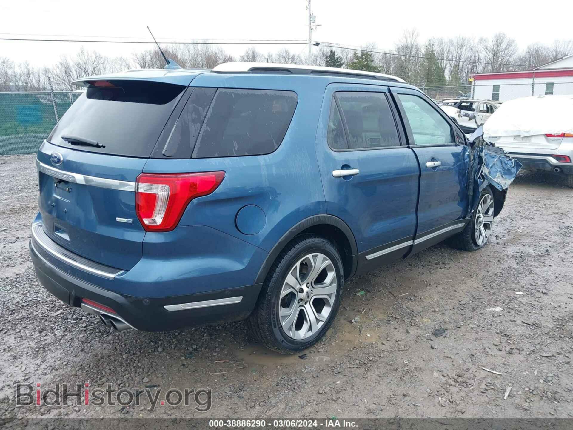 2018 FORD EXPLORER - VIN: 1FM5K8HT9JGB64185 - Фото 4
