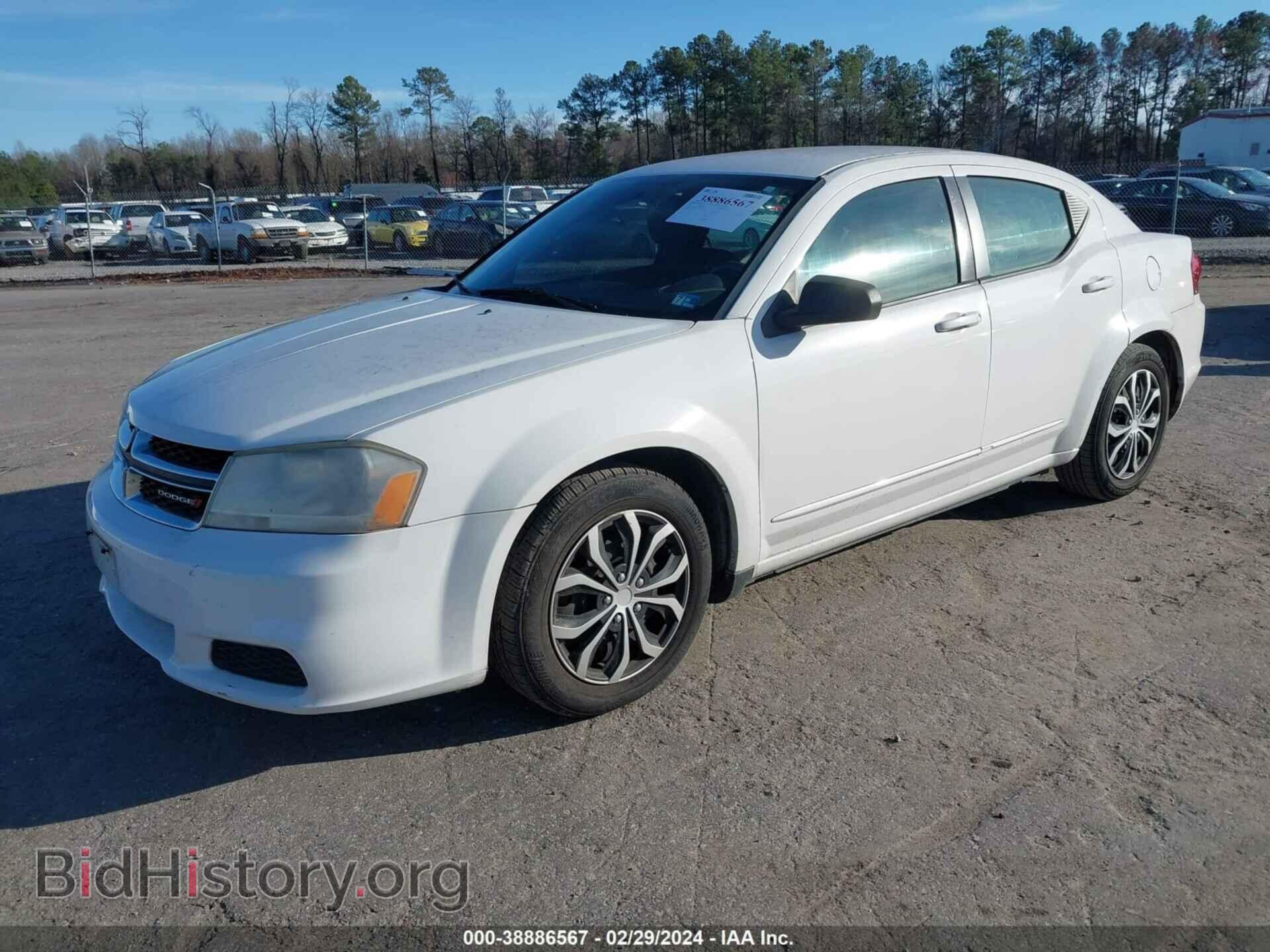 2012 DODGE AVENGER - VIN: 1C3CDZAB1CN285213 - Фото 2