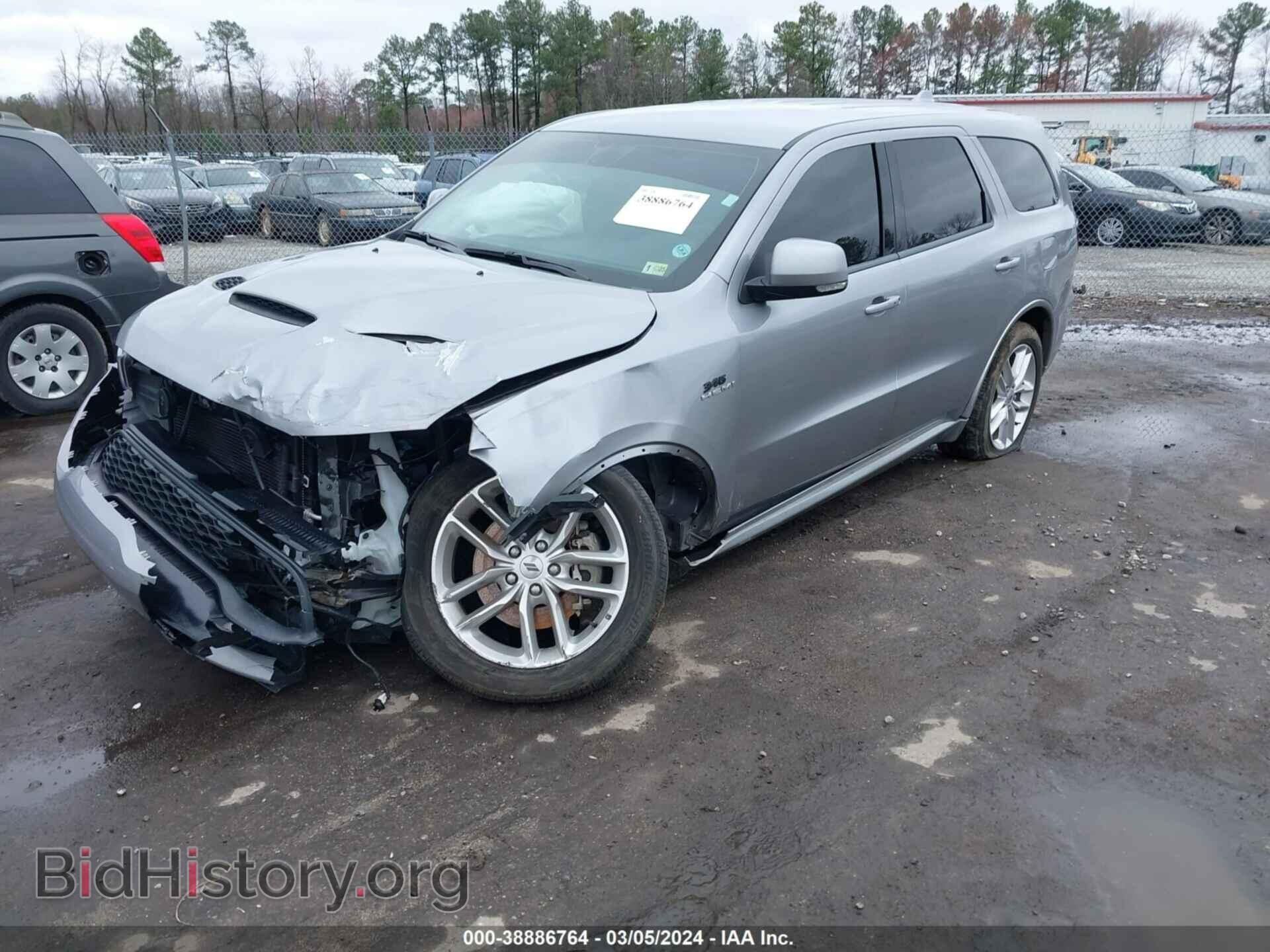 2021 DODGE DURANGO - VIN: 1C4SDJCT5MC820393 - Фото 2