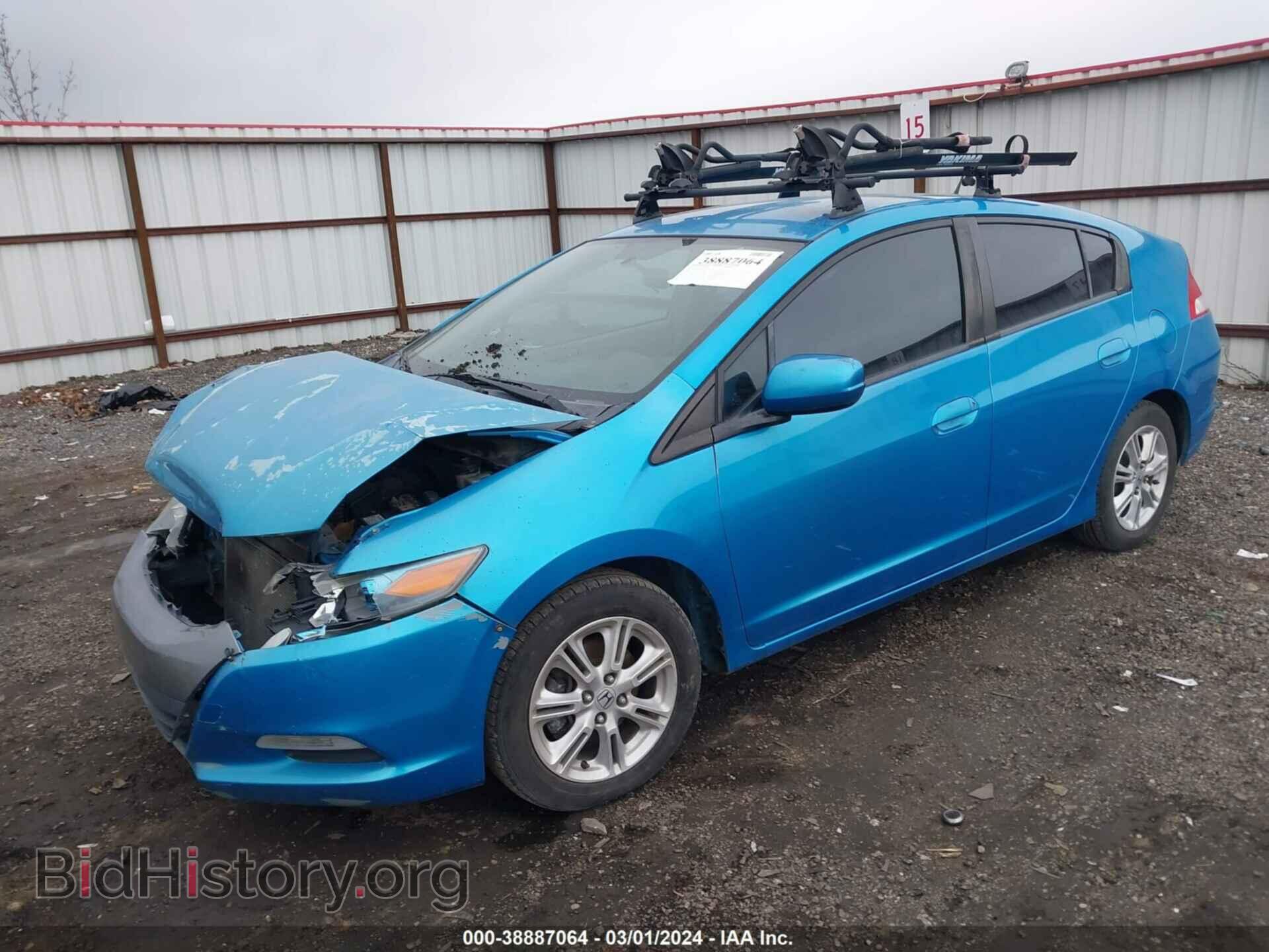 2010 HONDA INSIGHT - VIN: JHMZE2H52AS009338 - Фото 2