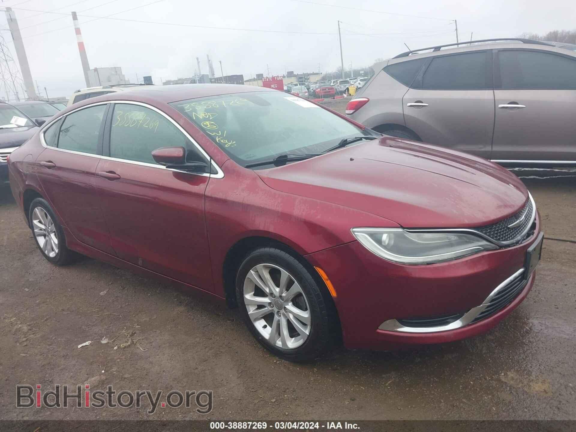 Photo 1C3CCCAB4FN718740 - CHRYSLER 200 2015