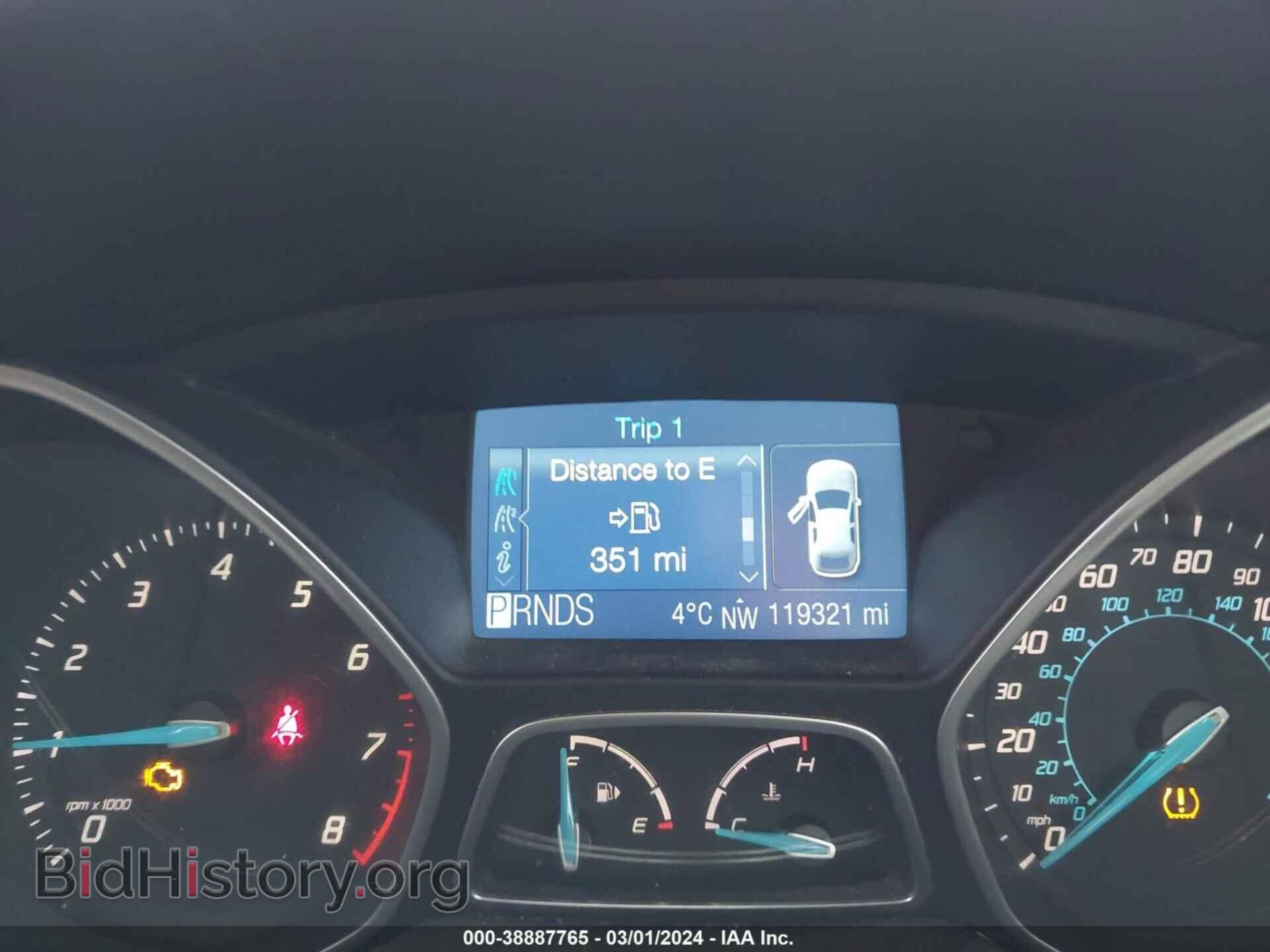 2012 FORD FOCUS - VIN: 1FAHP3H20CL117415 - Фото 7