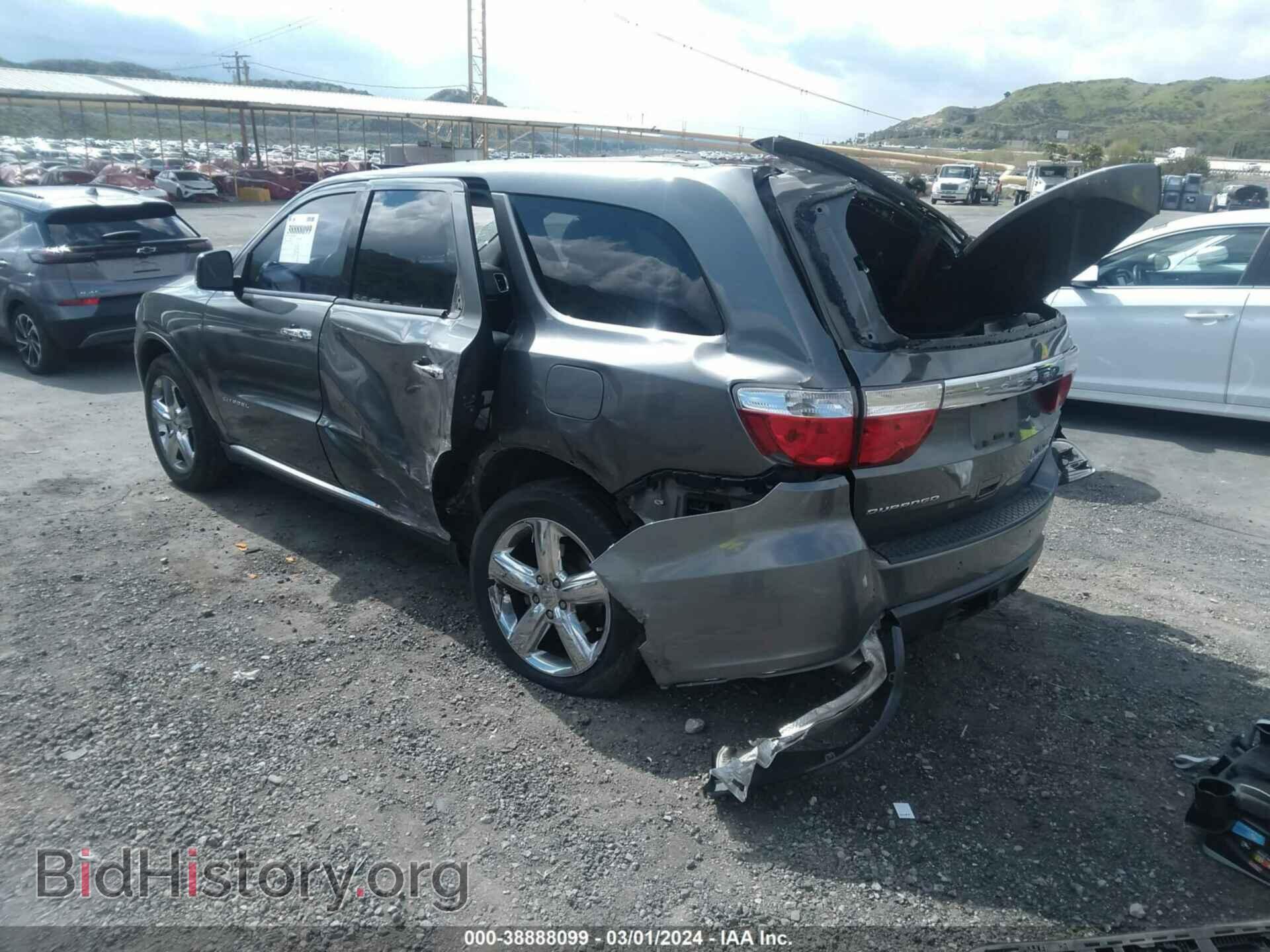2012 DODGE DURANGO - VIN: 1C4SDHET6CC252093 - Фото 3