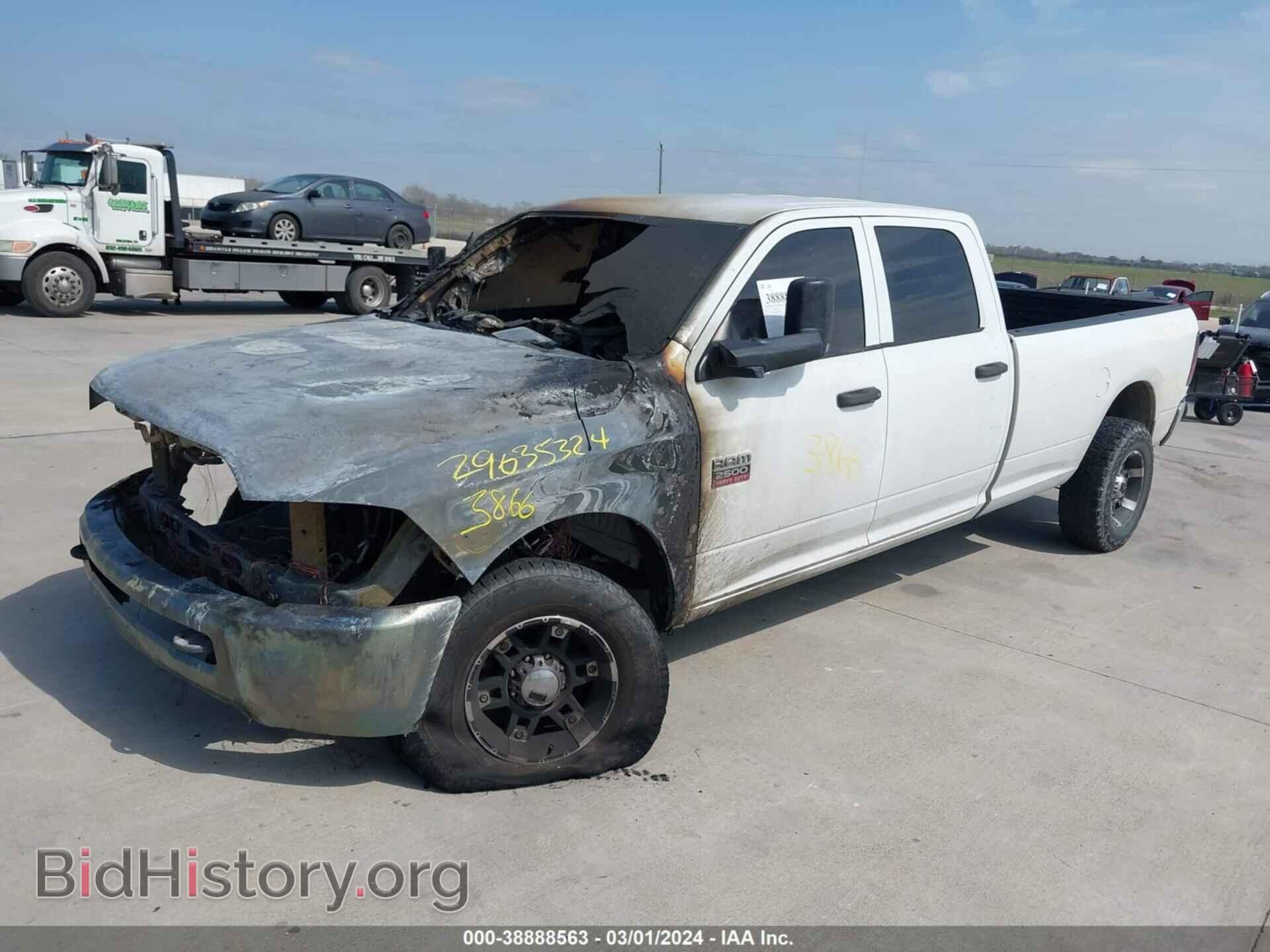 2012 RAM 2500 - VIN: 3C6TD5HTXCG283866 - Фото 2