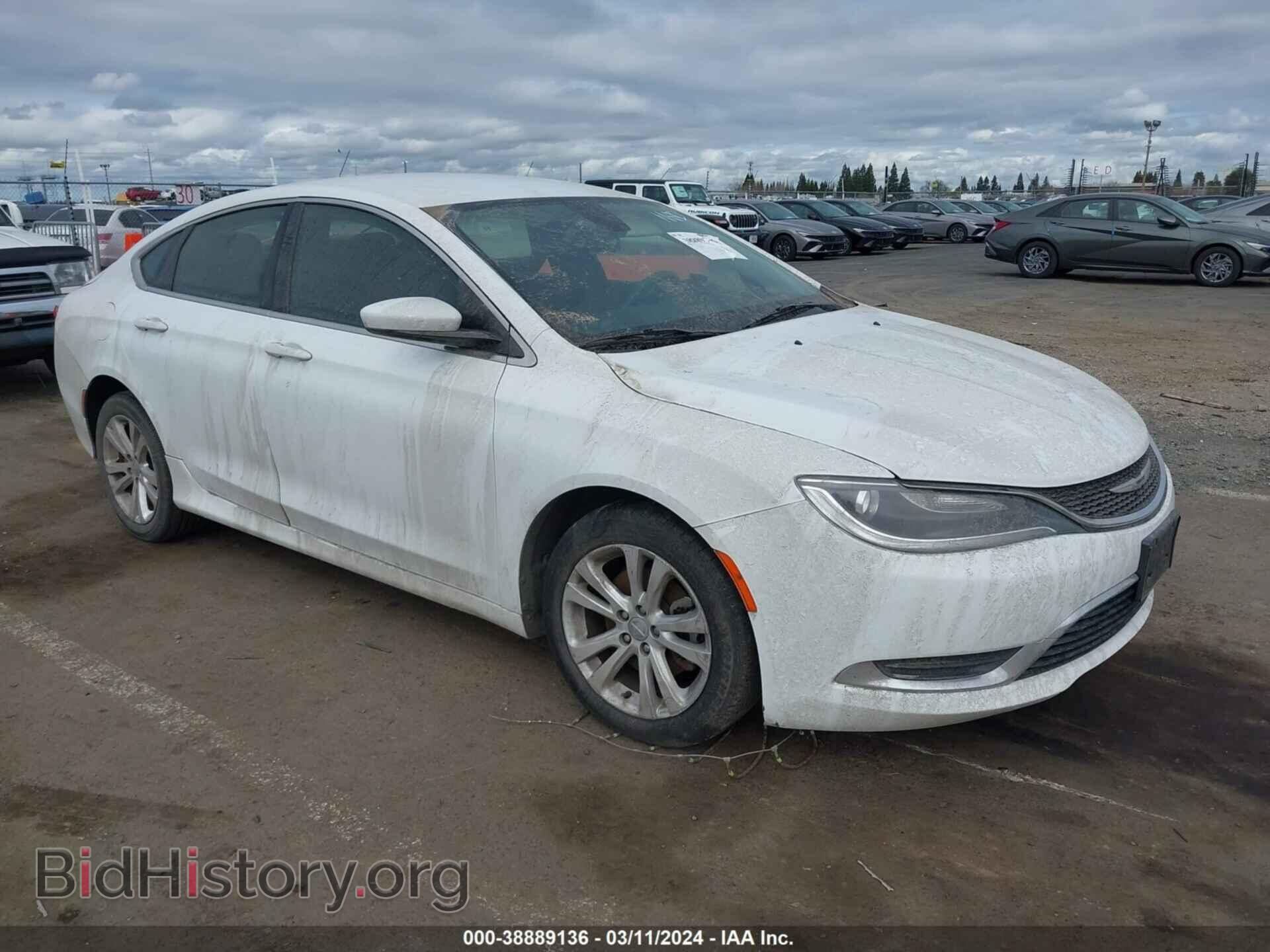 Фотография 1C3CCCAB0FN742338 - CHRYSLER 200 2015