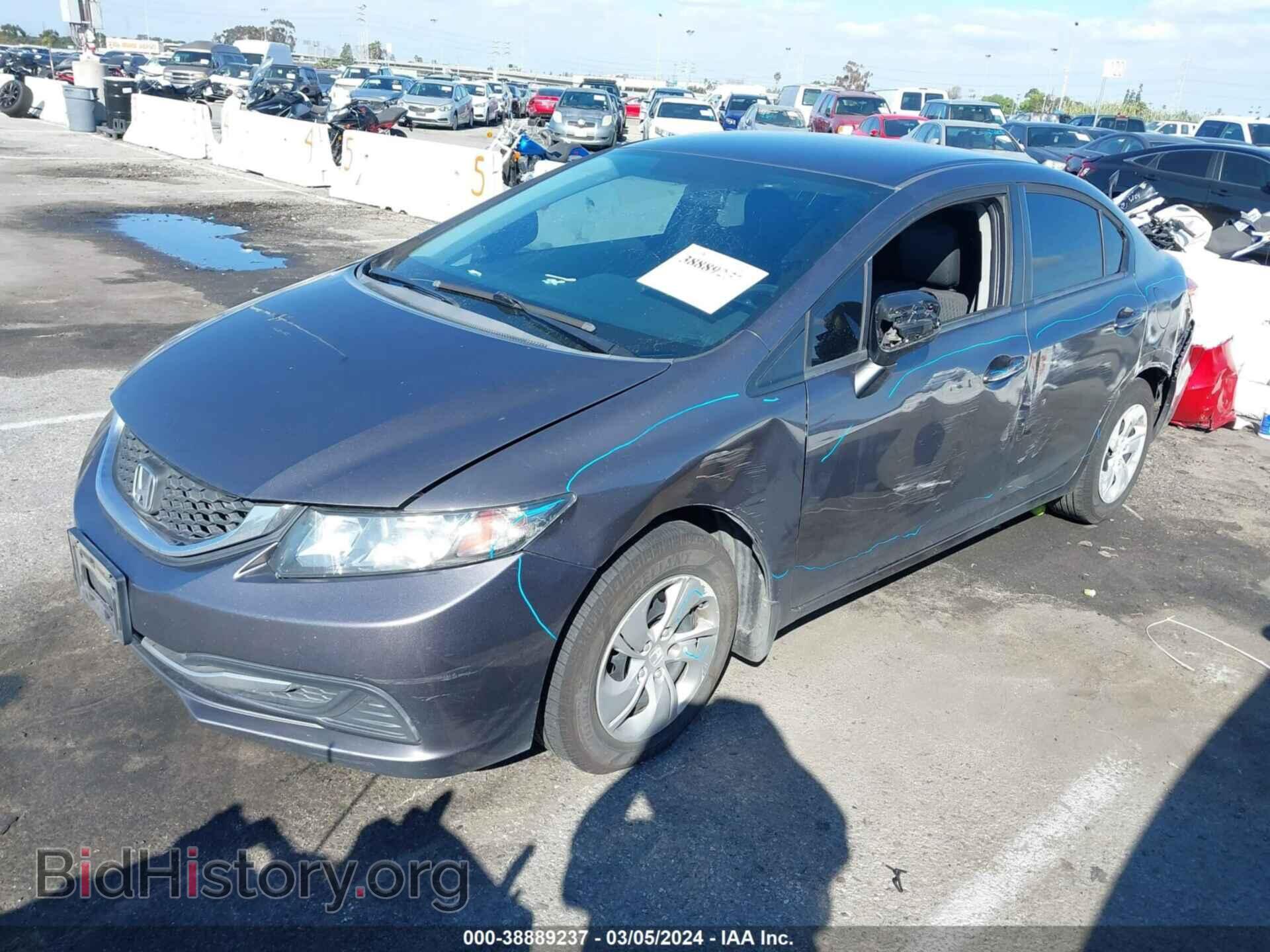 2015 HONDA CIVIC - VIN: 19XFB2F51FE236157 - Фото 2