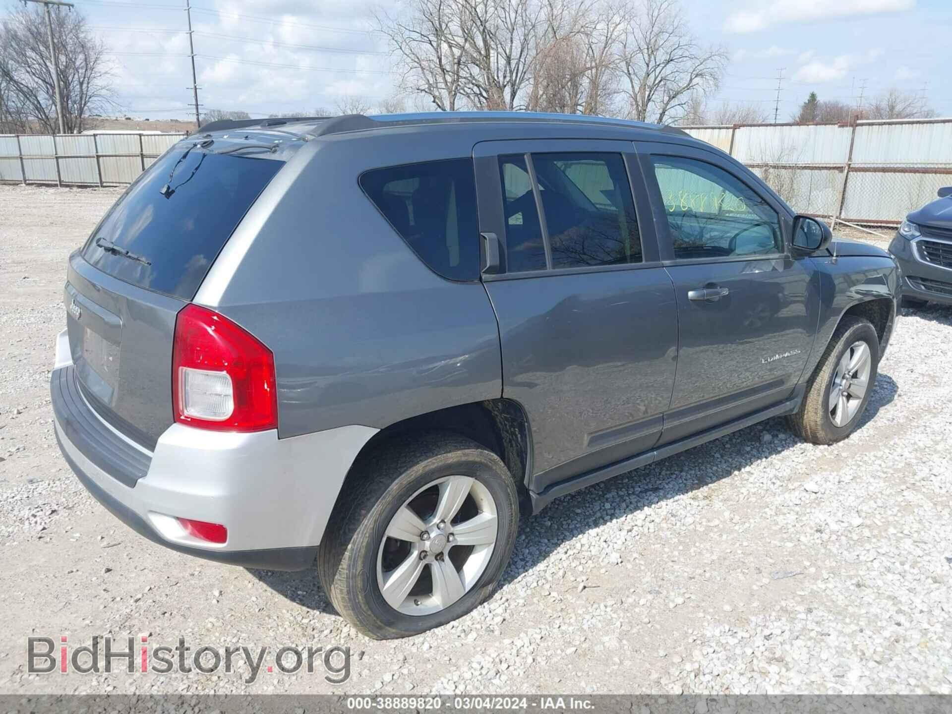 2012 JEEP COMPASS - VIN: 1C4NJDBB3CD600159 - Фото 4