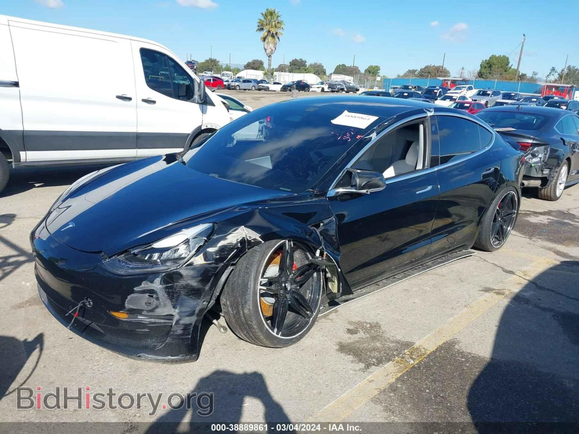 2019 TESLA MODEL 3 - VIN: 5YJ3E1EB3KF498018 - Photo 2
