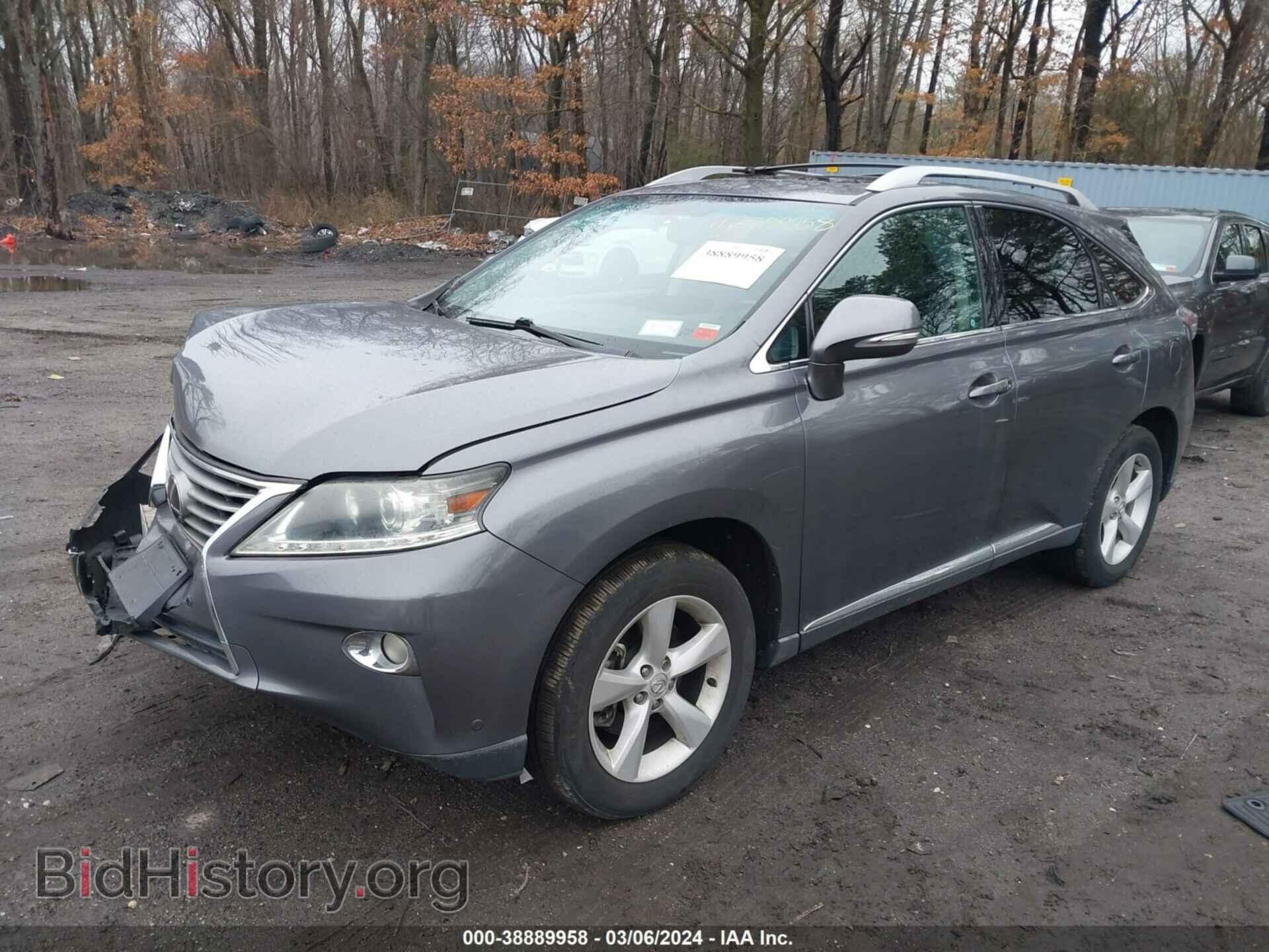 2013 LEXUS RX 350 - VIN: 2T2BK1BA0DC181171 - Фото 2
