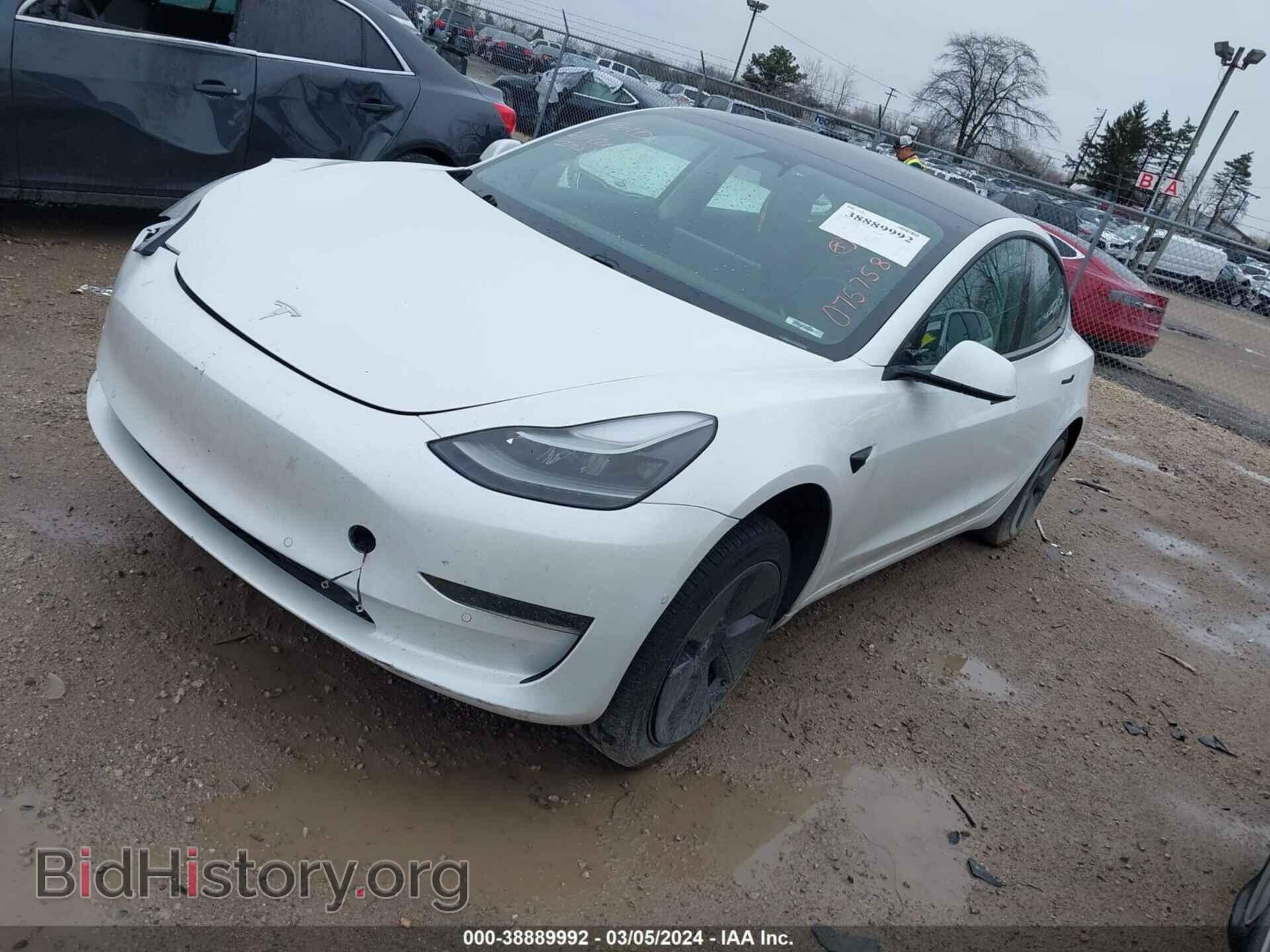 2021 TESLA MODEL 3 - VIN: 5YJ3E1EA7MF075758 - Photo 2