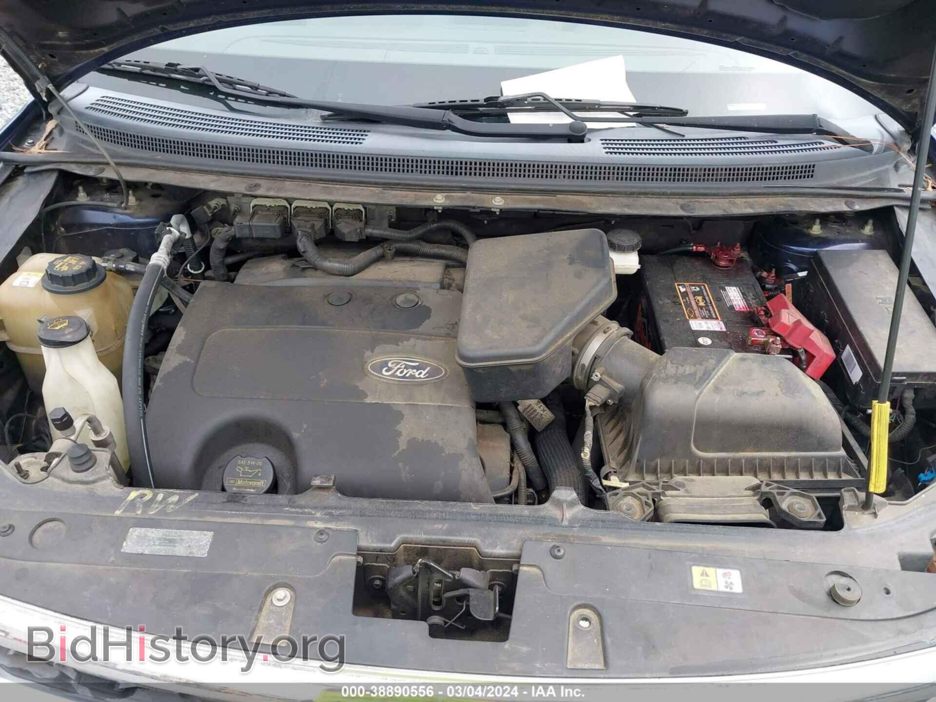 2011 FORD EDGE - VIN: 2FMDK3JC5BBB00694 - Фото 10