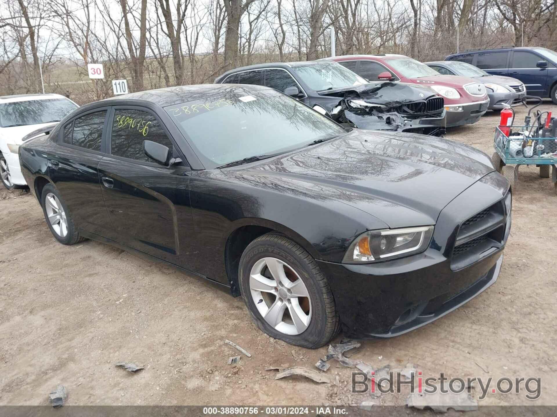 Photo 2C3CDXBG8EH130099 - DODGE CHARGER 2014