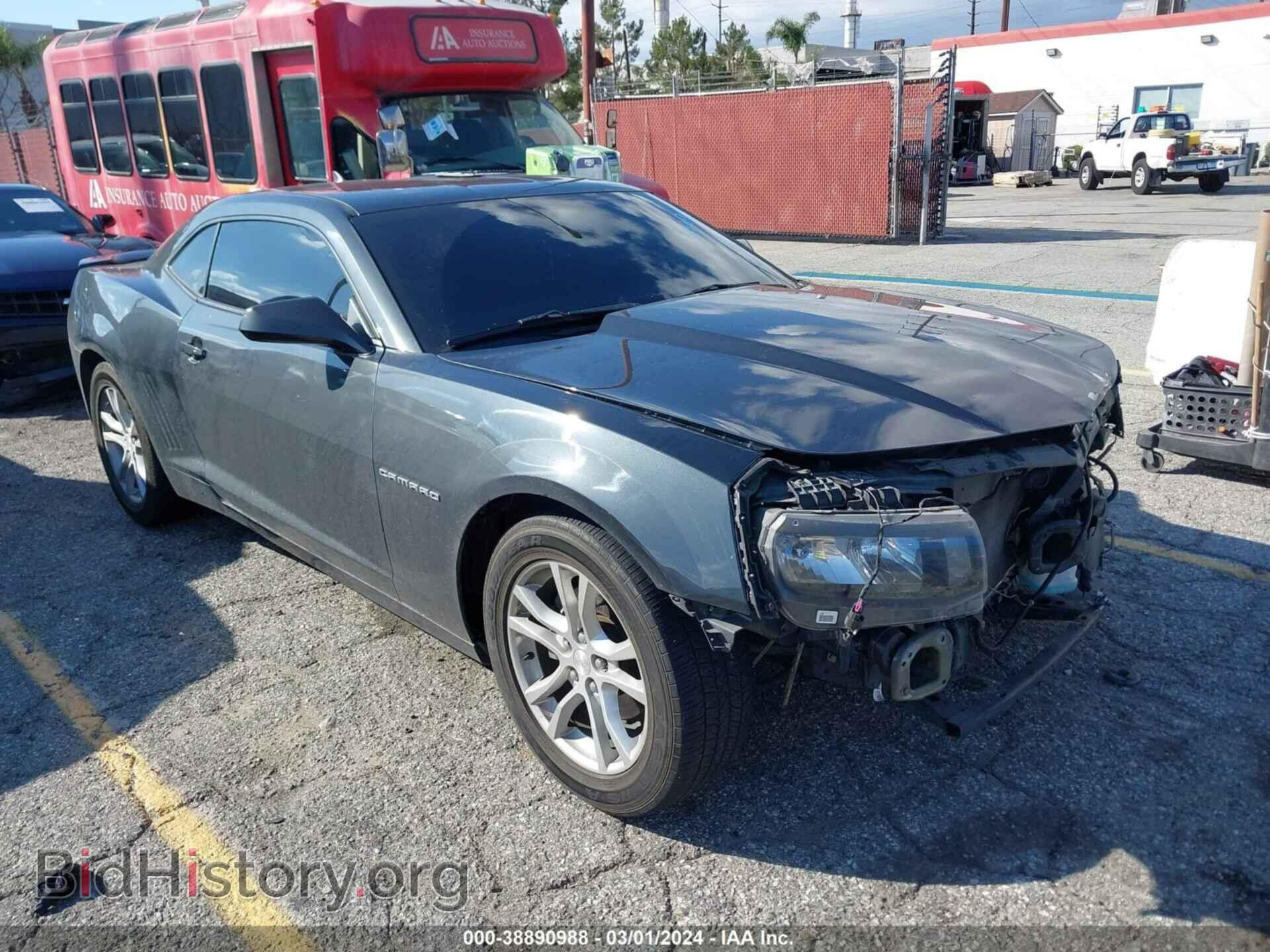 Фотография 2G1FB1E33F9290660 - CHEVROLET CAMARO 2015