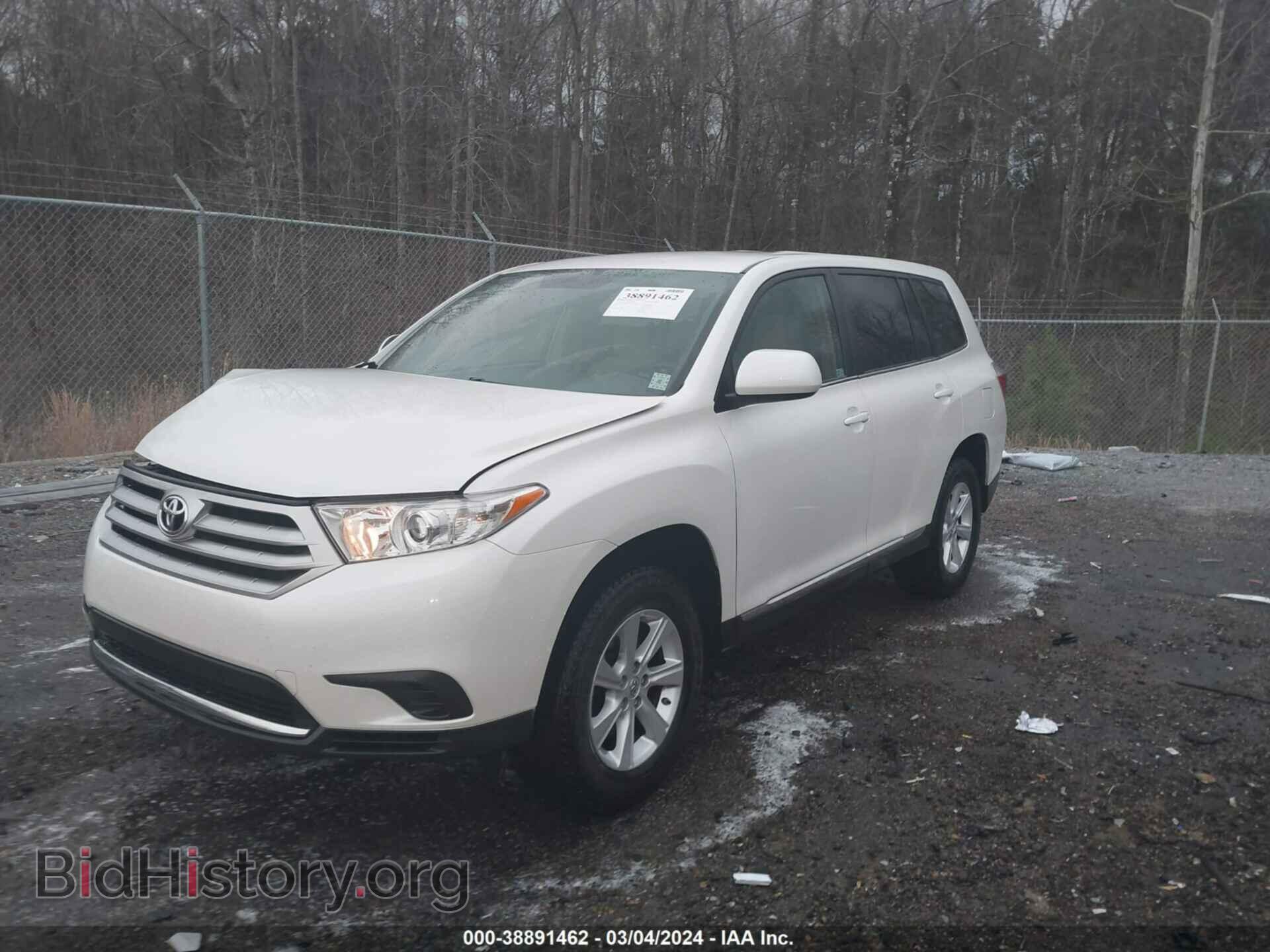 2011 TOYOTA HIGHLANDER - VIN: 5TDZK3EH2BS045135 - Фото 2