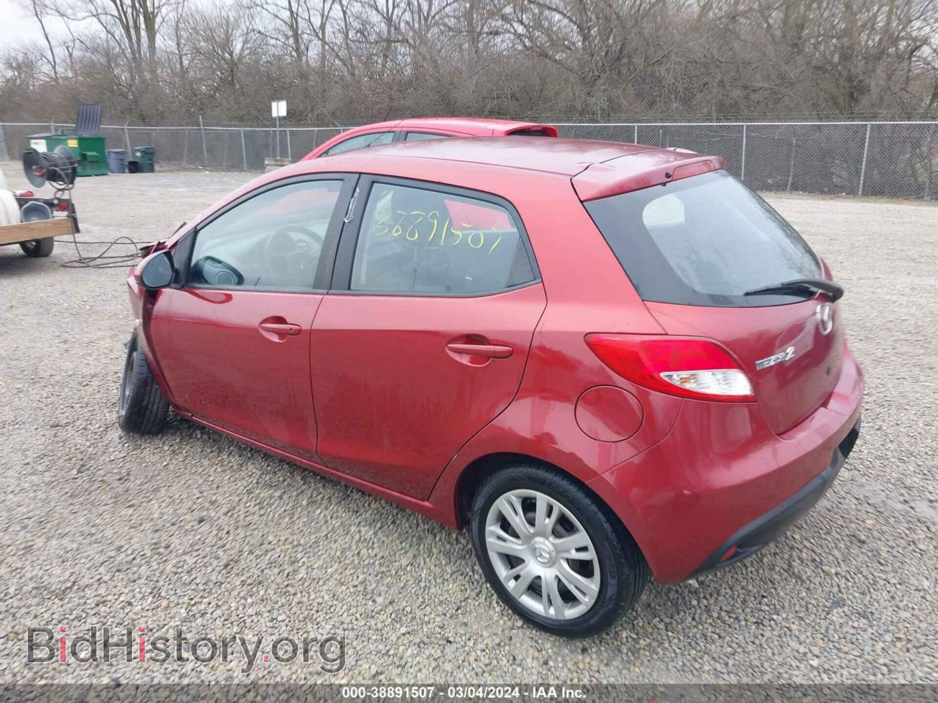 2014 MAZDA MAZDA2 - VIN: JM1DE1KY9E0184146 - Фото 3