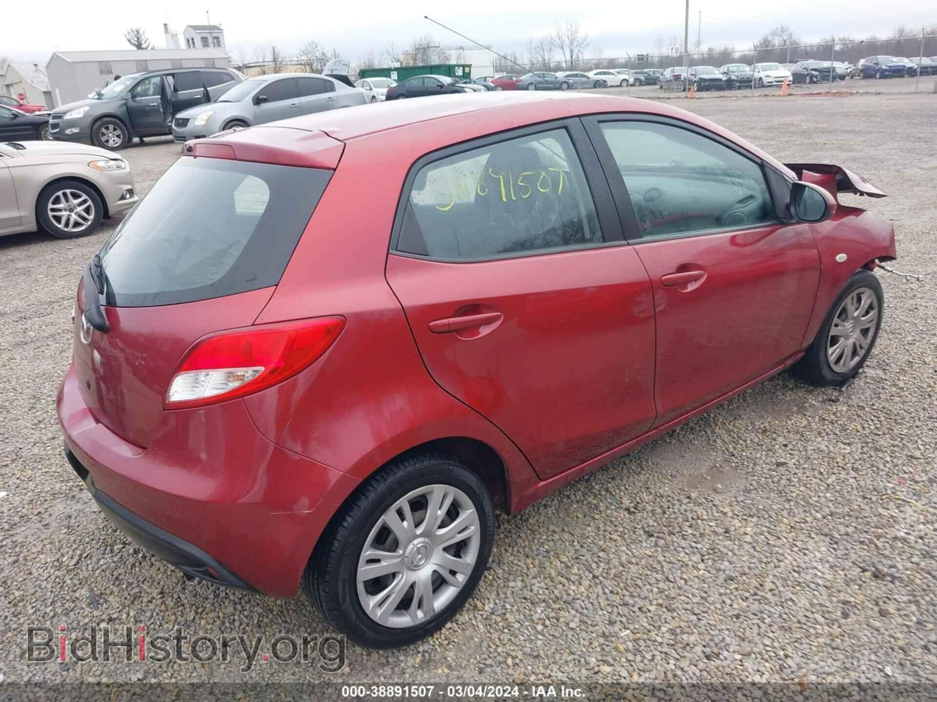 2014 MAZDA MAZDA2 - VIN: JM1DE1KY9E0184146 - Фото 4