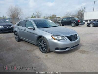 2013 Chrysler 200 TOURING, silver — VIN 1C3CCBBB7DN699896, IAAI