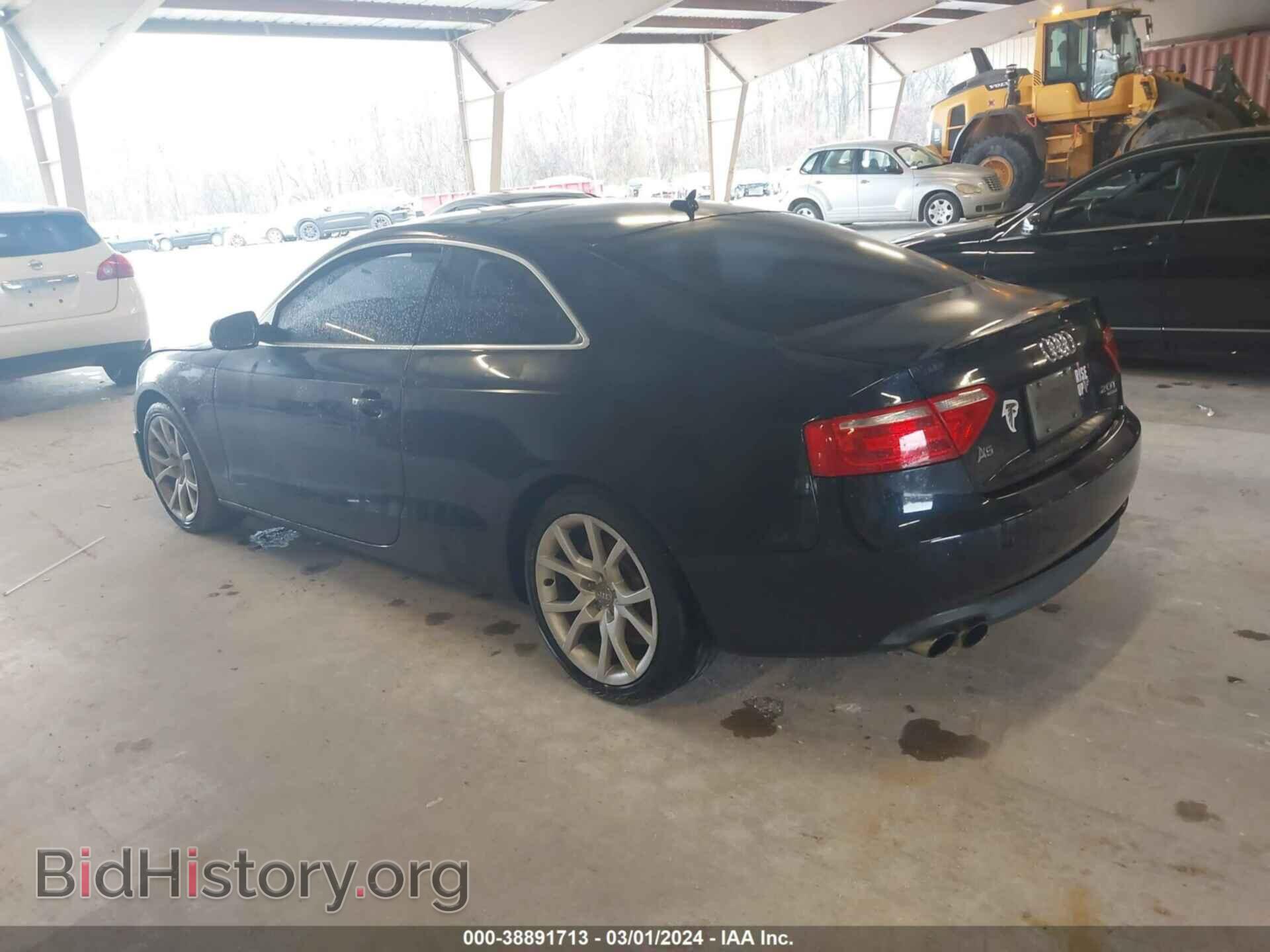 2011 AUDI A5 - VIN: WAUCFAFR6BA022943 - Фото 3