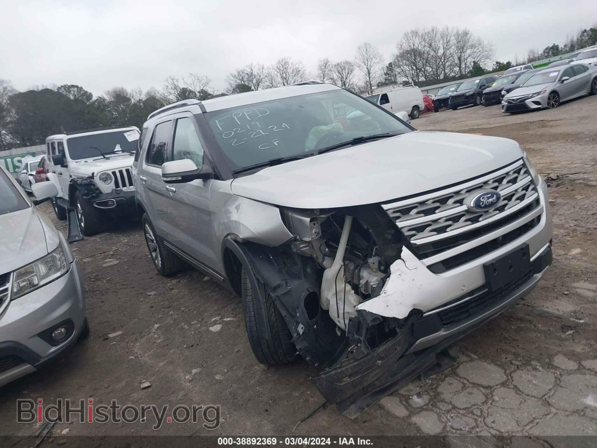 Photo 1FM5K8F84KGA20219 - FORD EXPLORER 2019