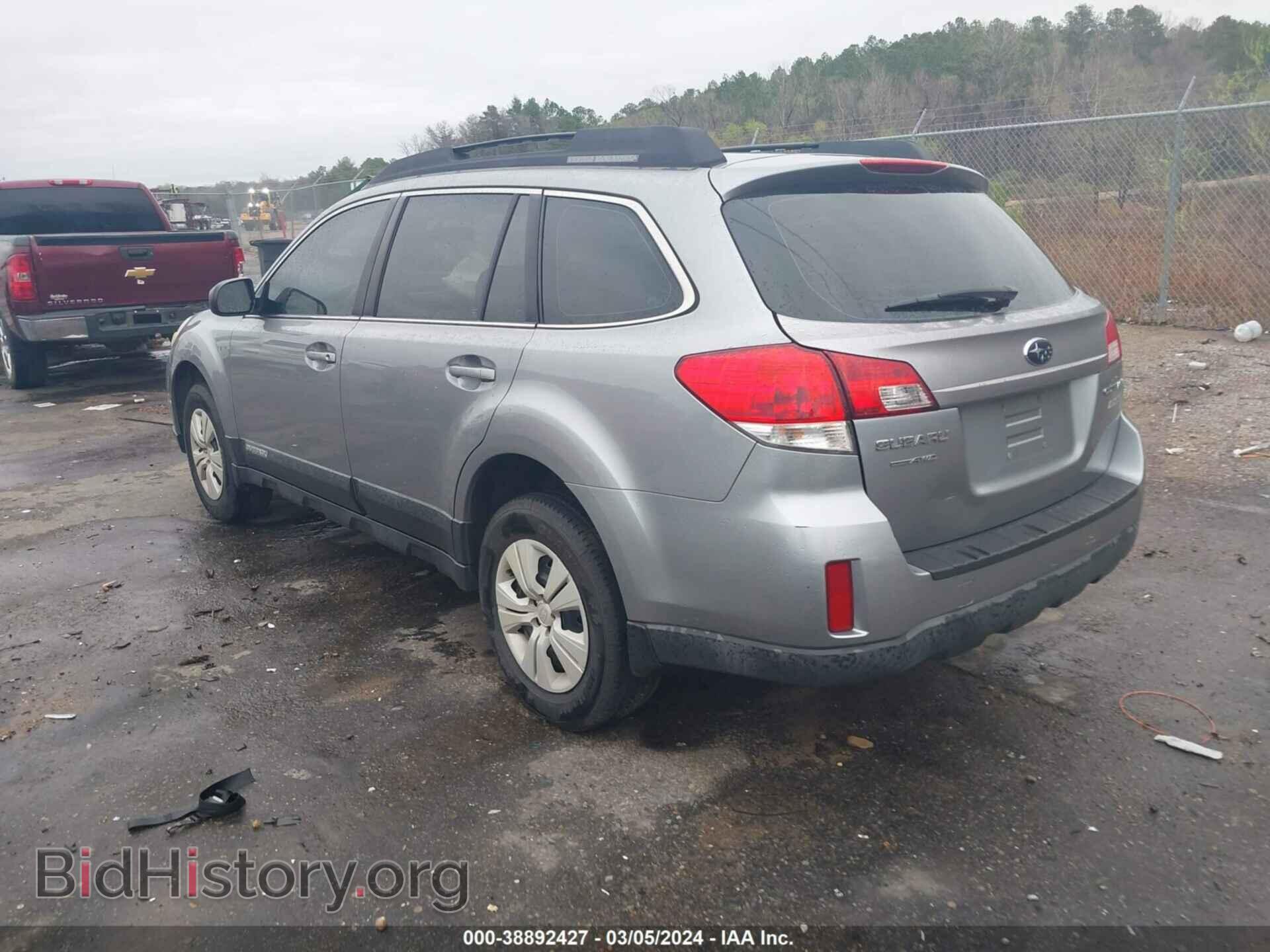 2011 SUBARU OUTBACK - VIN: 4S4BRBAC5B3337375 - Фото 3