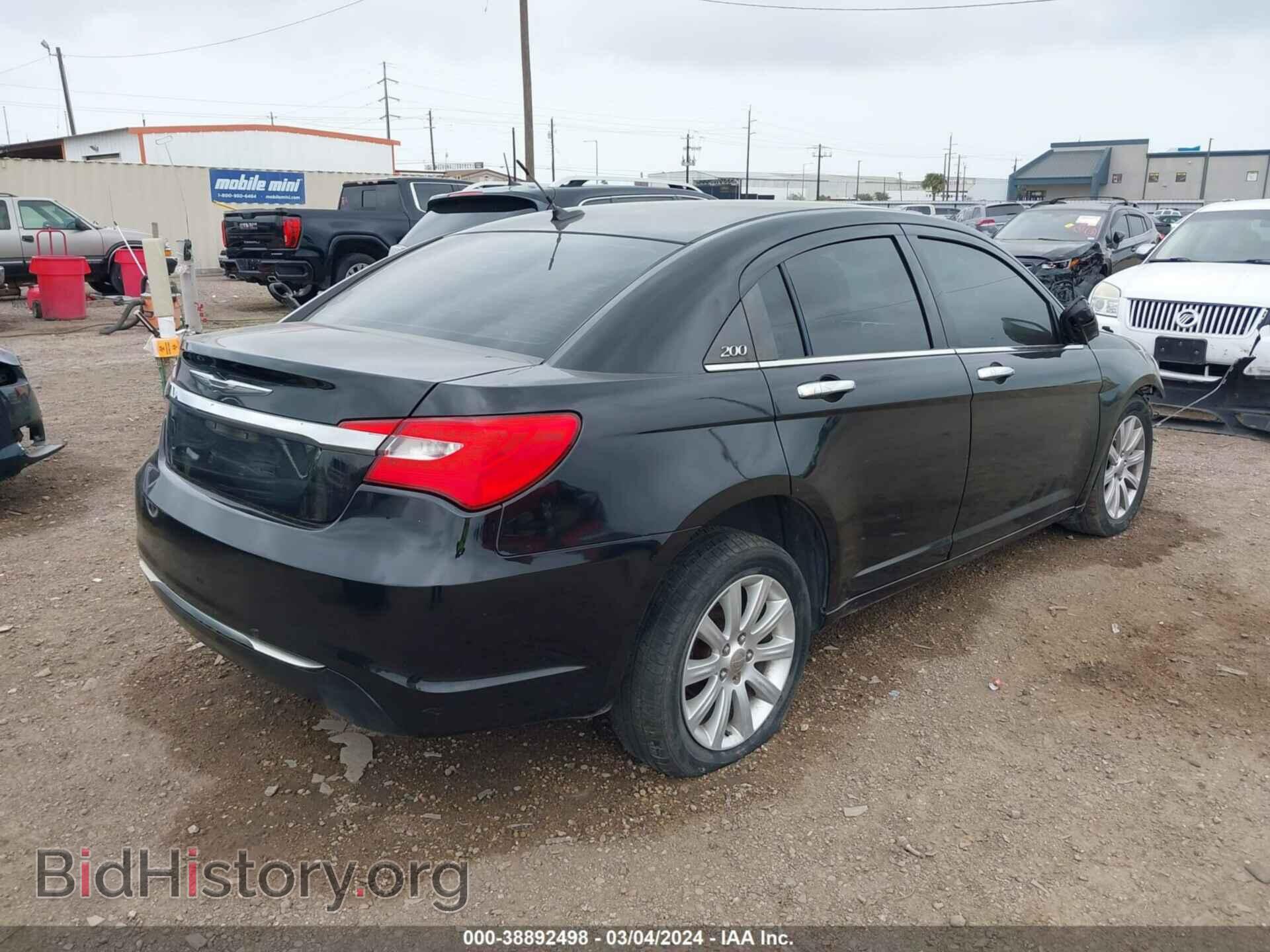 2013 CHRYSLER 200 - VIN: 1C3CCBCG9DN767934 - Фото 4