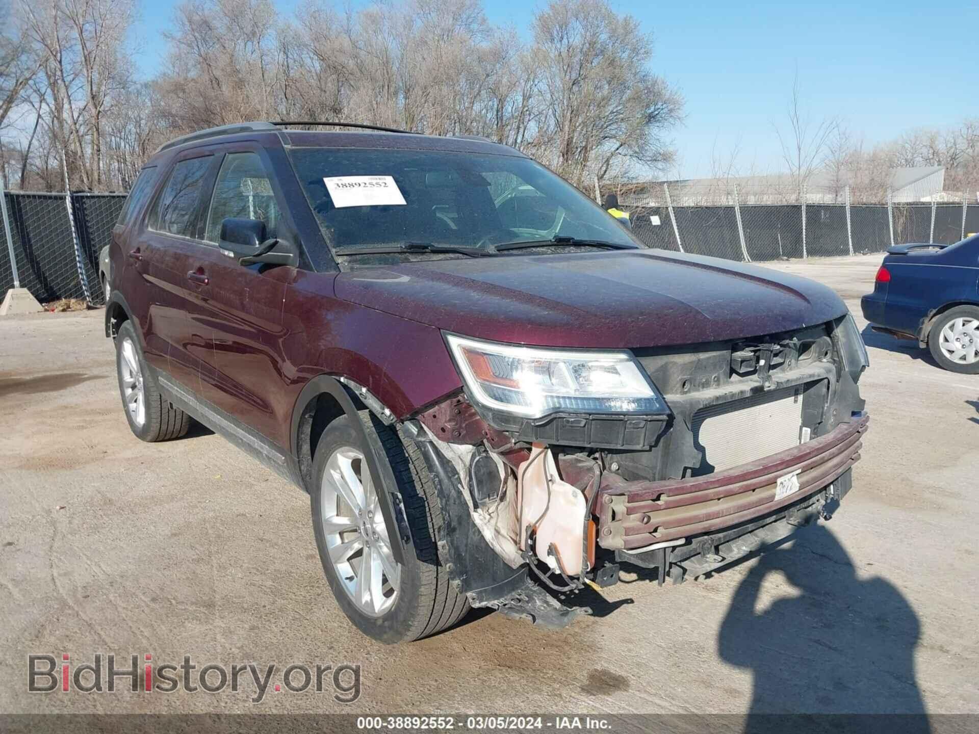 Фотография 1FM5K8D87JGB43319 - FORD EXPLORER 2018