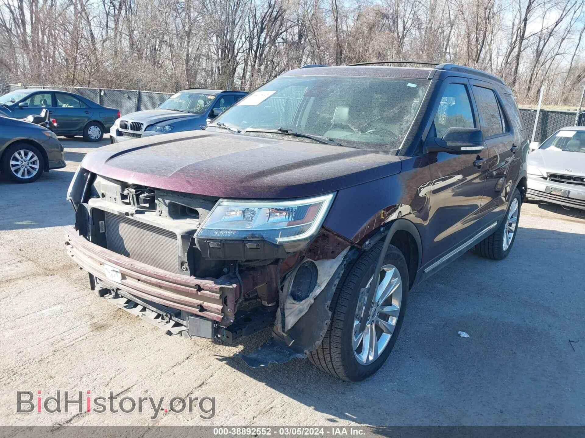 2018 FORD EXPLORER - VIN: 1FM5K8D87JGB43319 - Фото 2