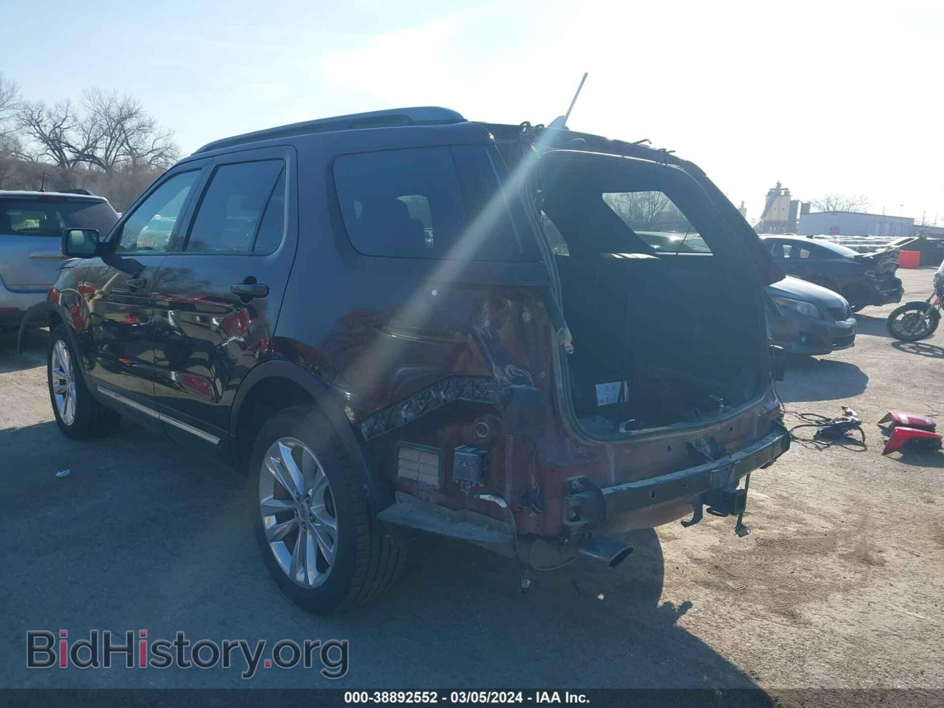 2018 FORD EXPLORER - VIN: 1FM5K8D87JGB43319 - Фото 3